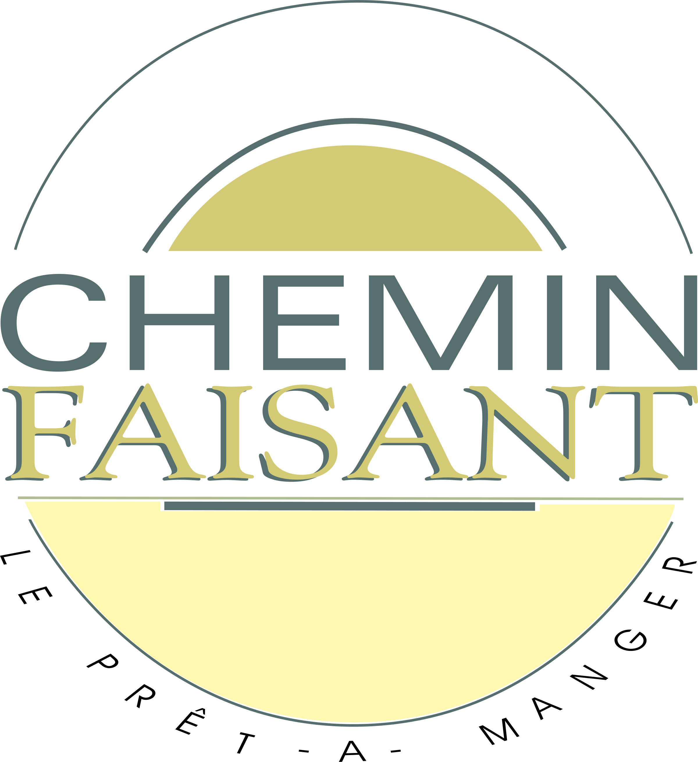 Chemin Faisant Logo png transparent