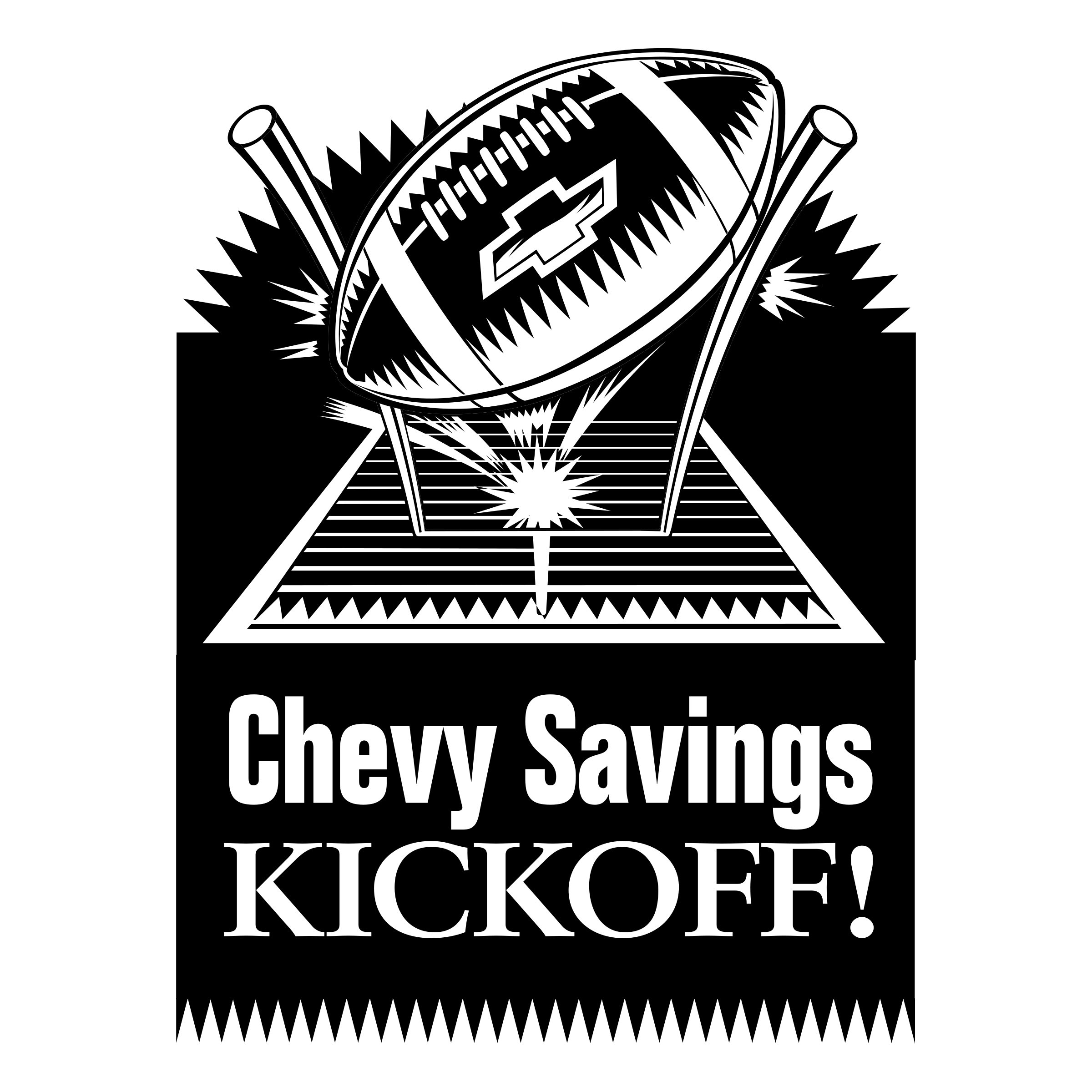 Chevy Savings Kickoff Logo png transparent