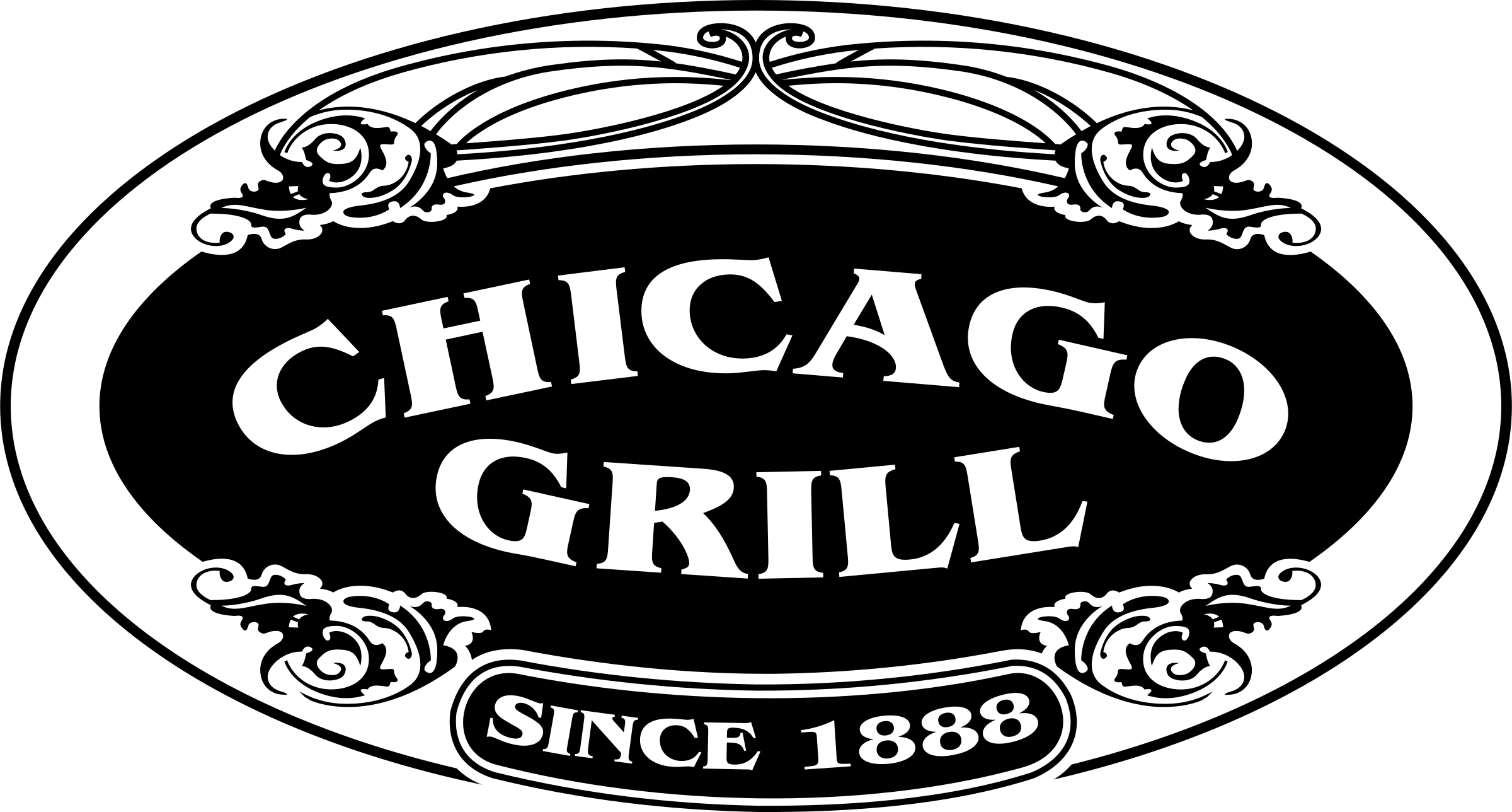 Chicago Grill Logo PNG Transparent & SVG Vector Freebie Supply