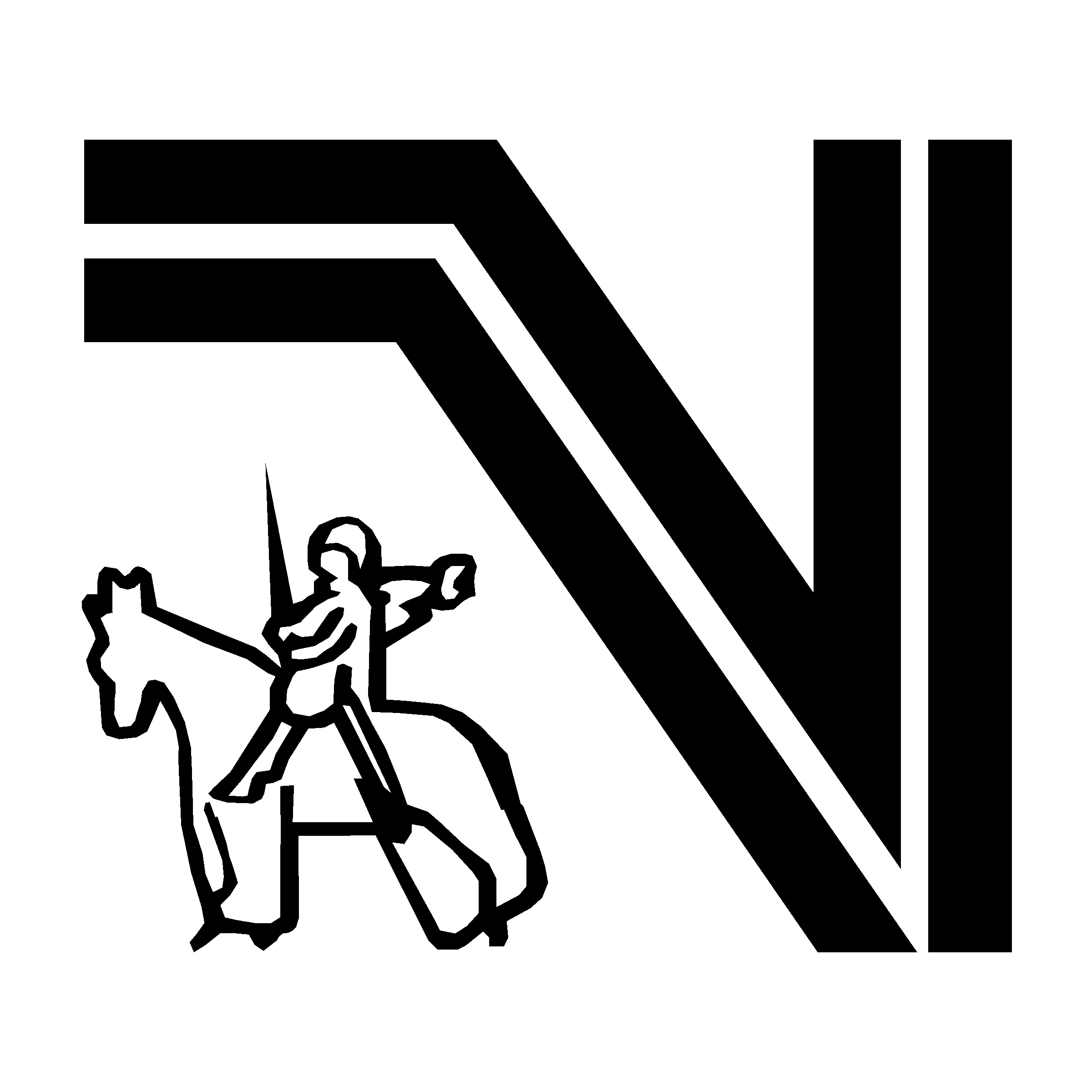 Chievo Verona Logo black and white