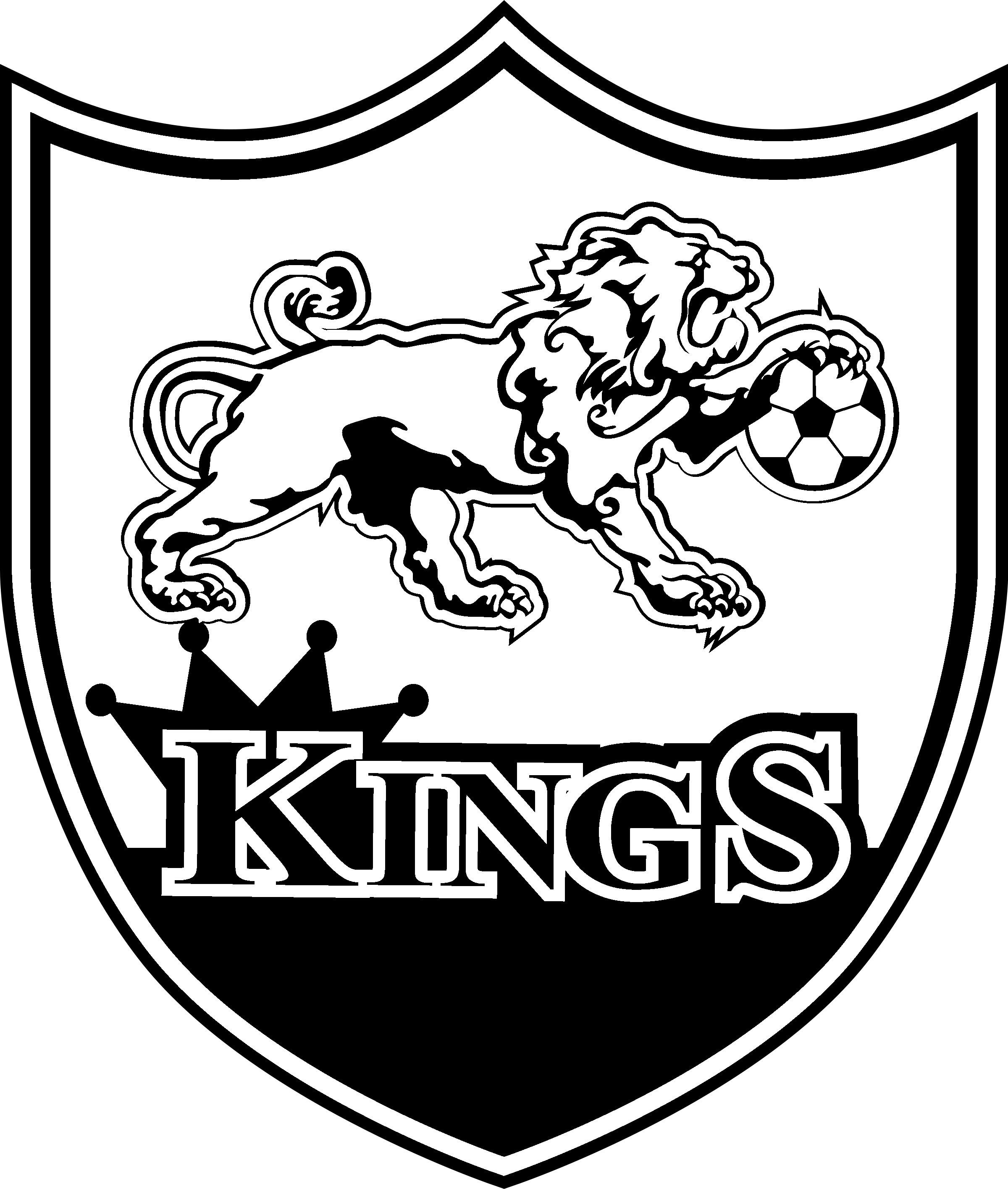 Cincinnati Kings Logo black and white
