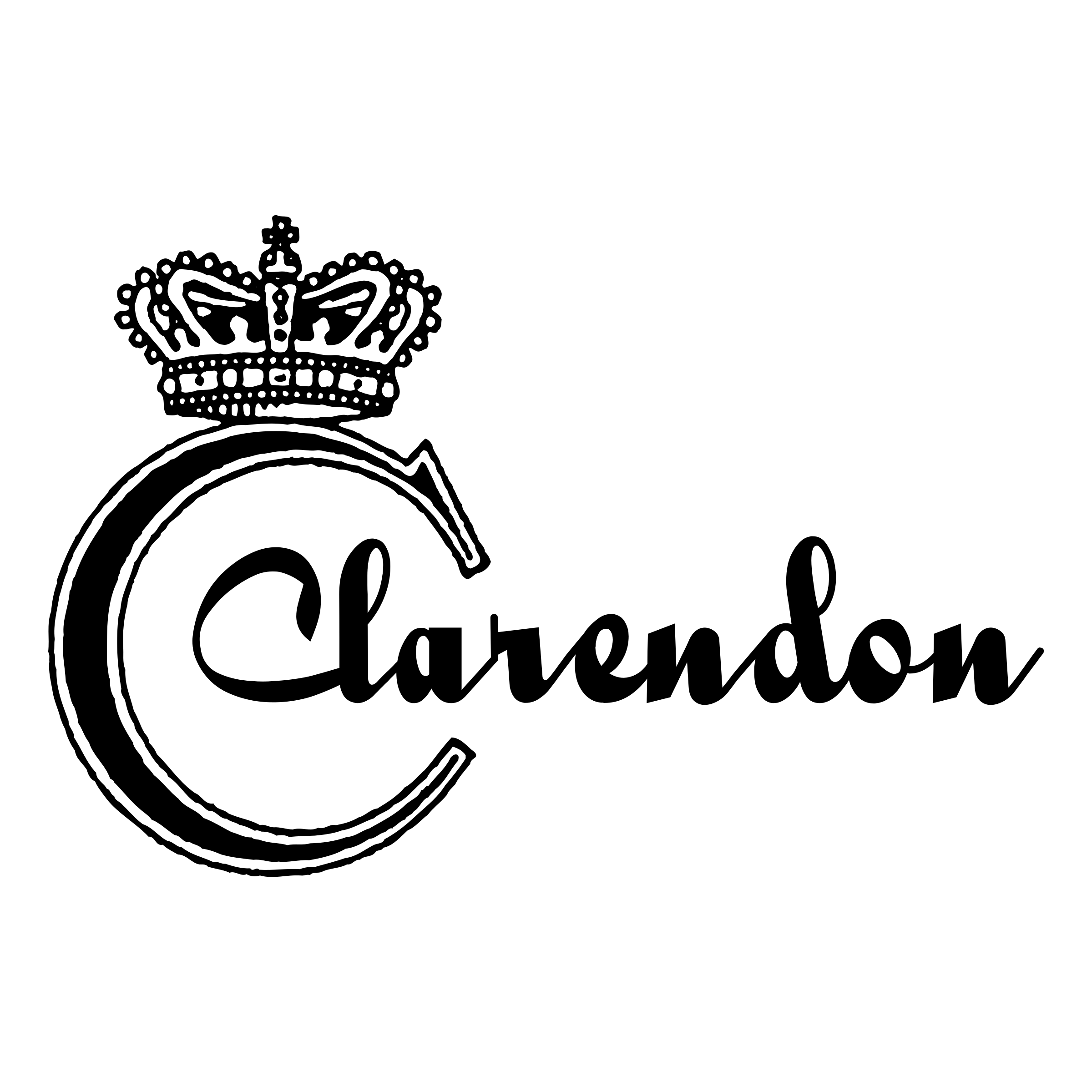 Clarendon Logo PNG Transparent & SVG Vector Freebie Supply