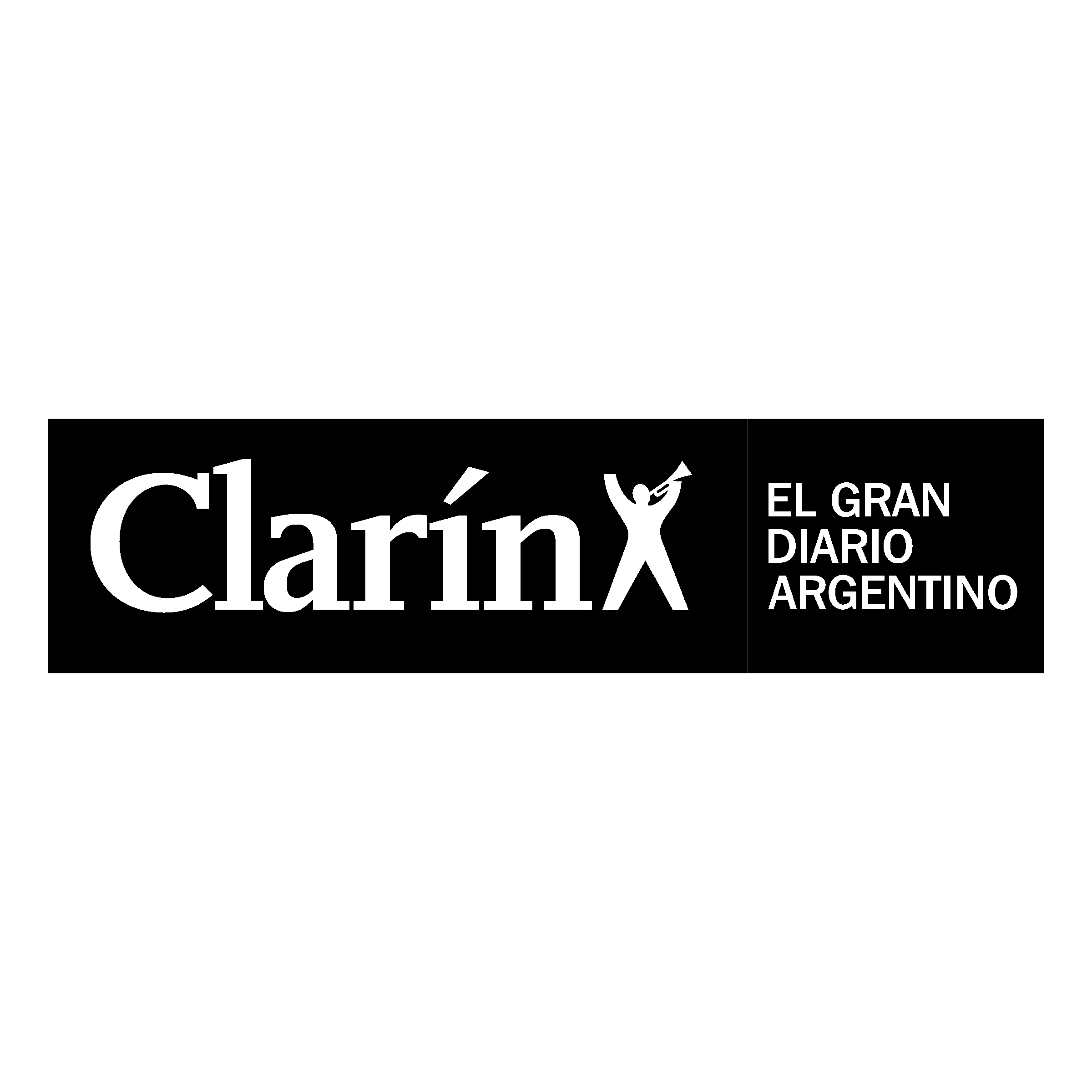 Clarin Logo black and white