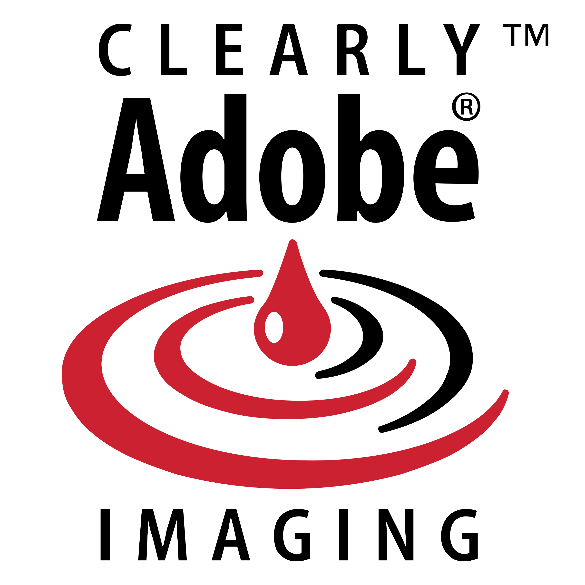 Clearly Adobe Imaging Logo PNG Transparent & SVG Vector Freebie Supply