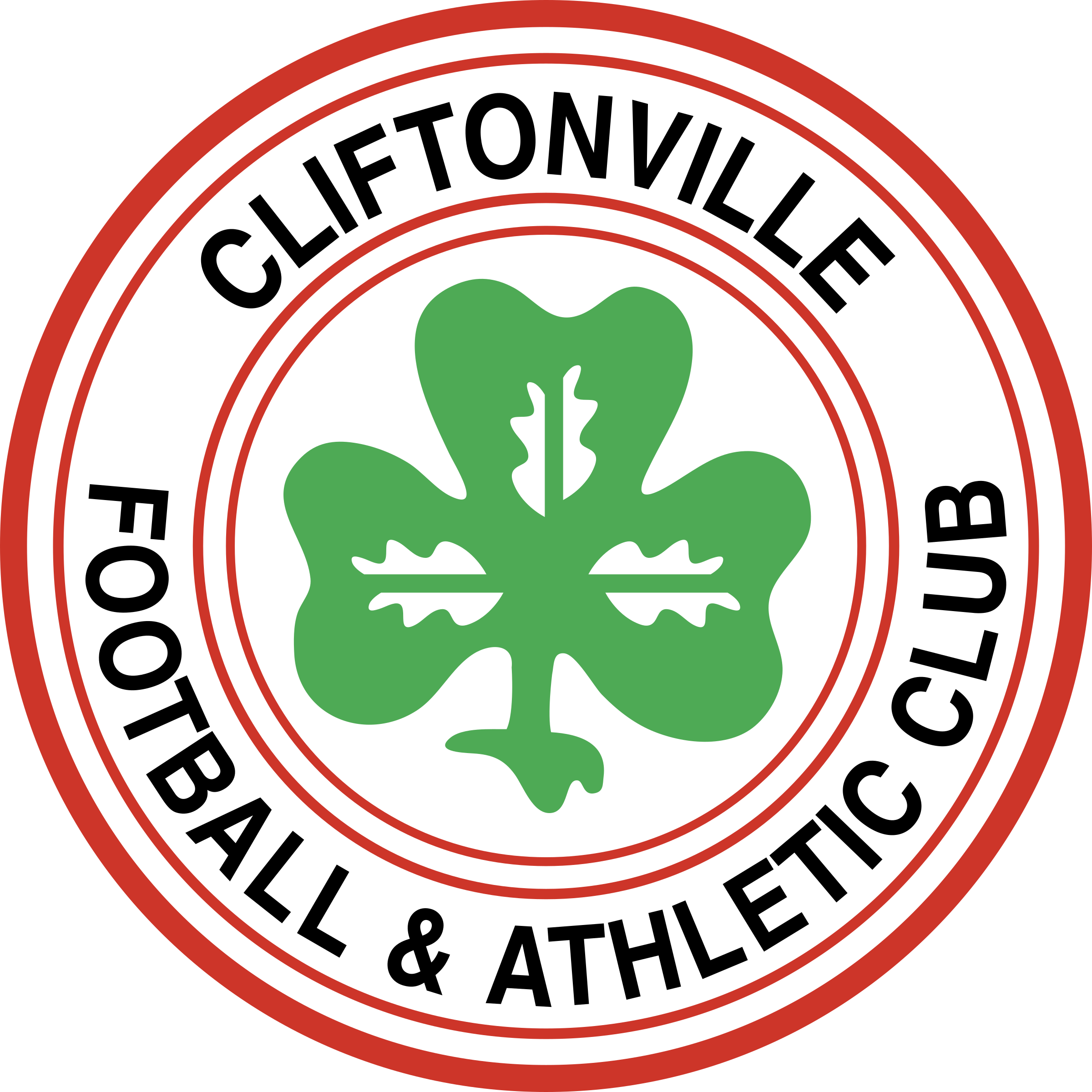 Cliftonville Logo png transparent