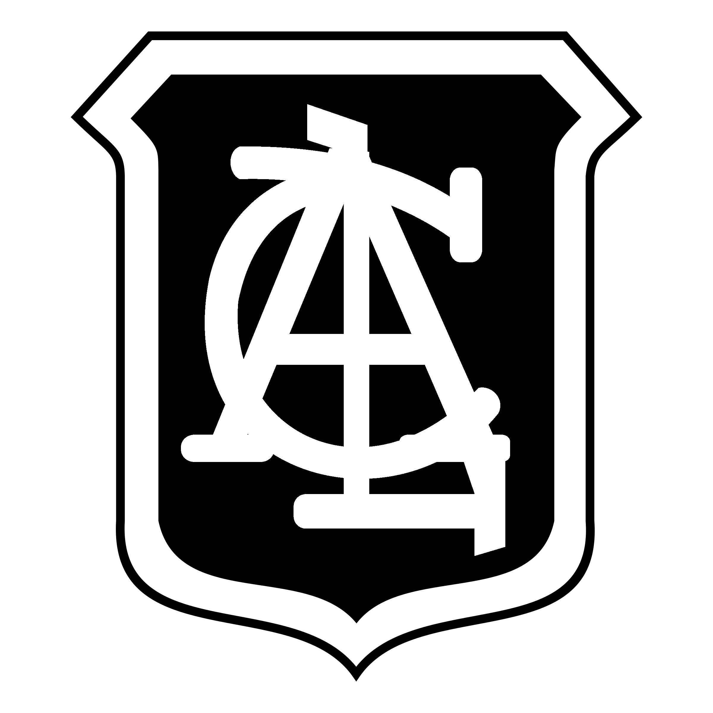 Club Atletico Libertad de Campo Santo Logo black and white