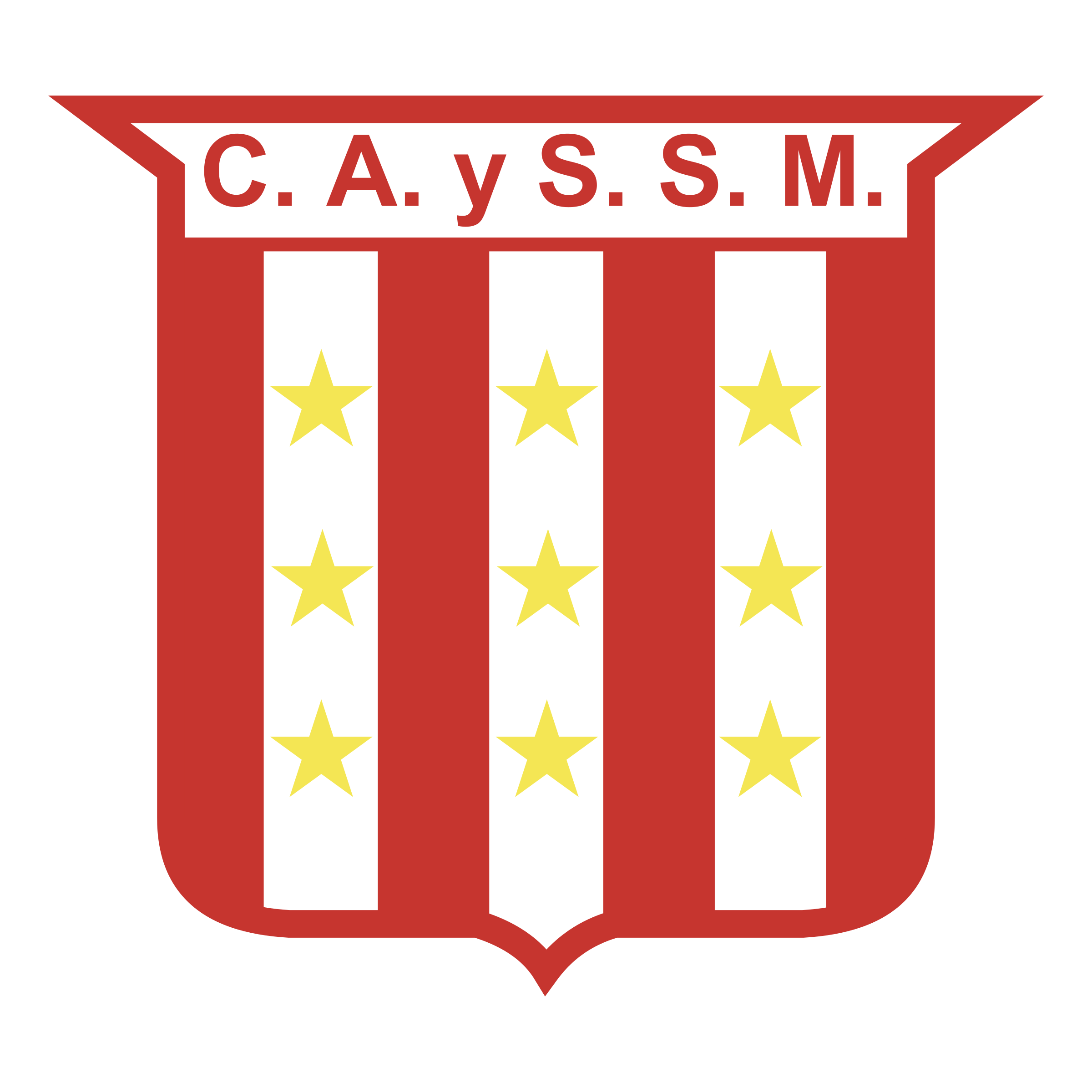 Club Atletico y Social San Martin de Roberts Logo png transparent