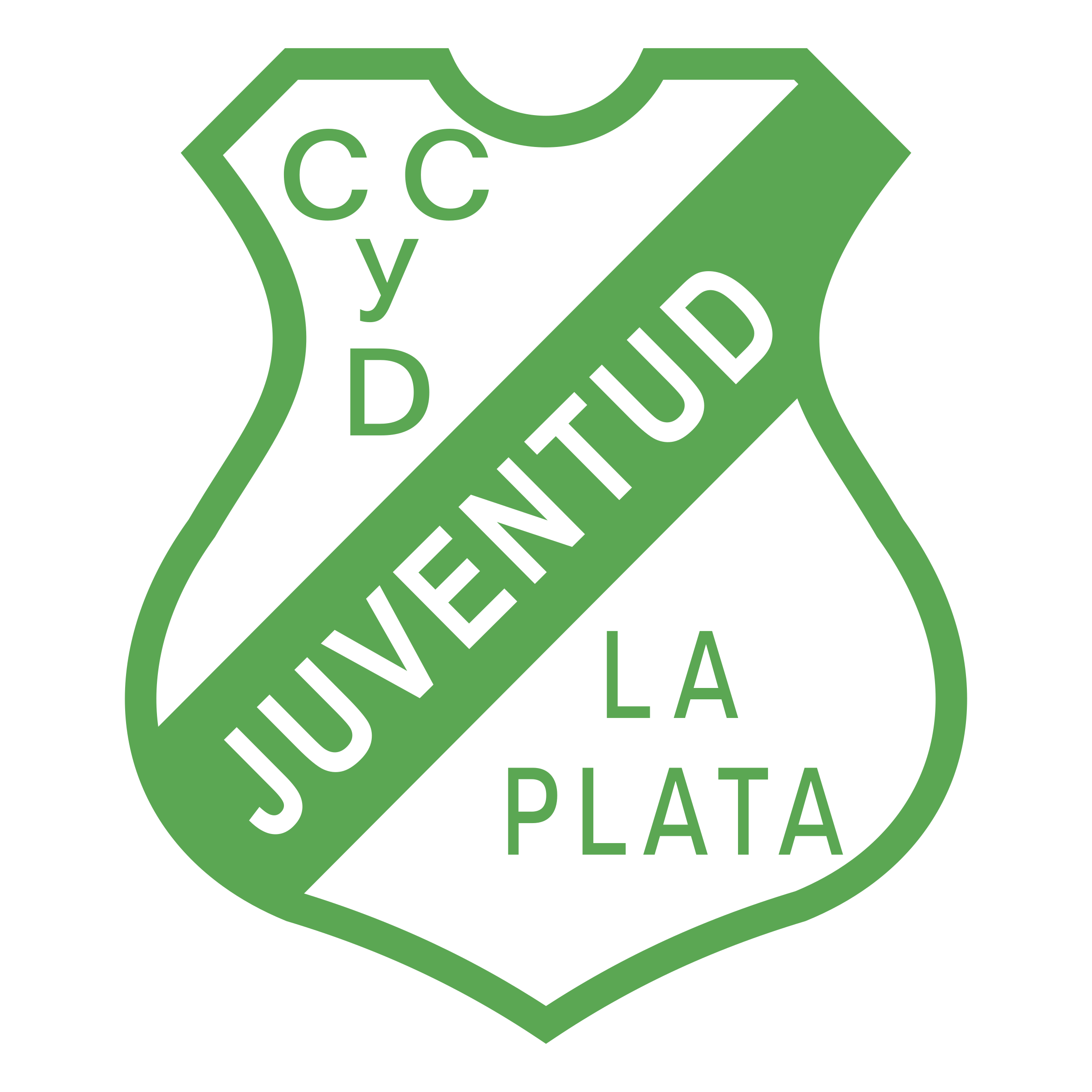 Club Cultural y Deportivo Juventud de La Plata Logo png transparent