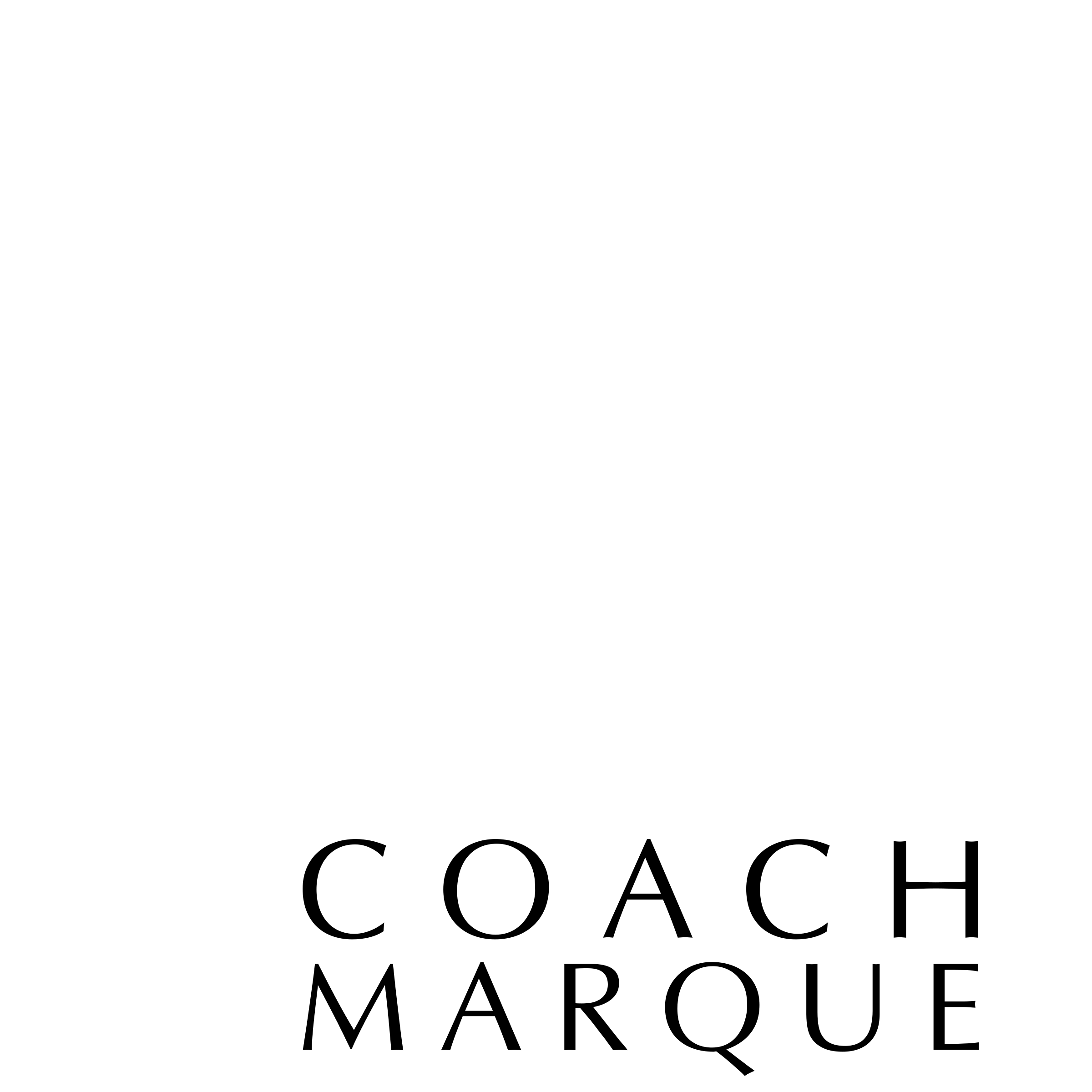 Coach Marque Logo PNG Transparent & SVG Vector Freebie Supply