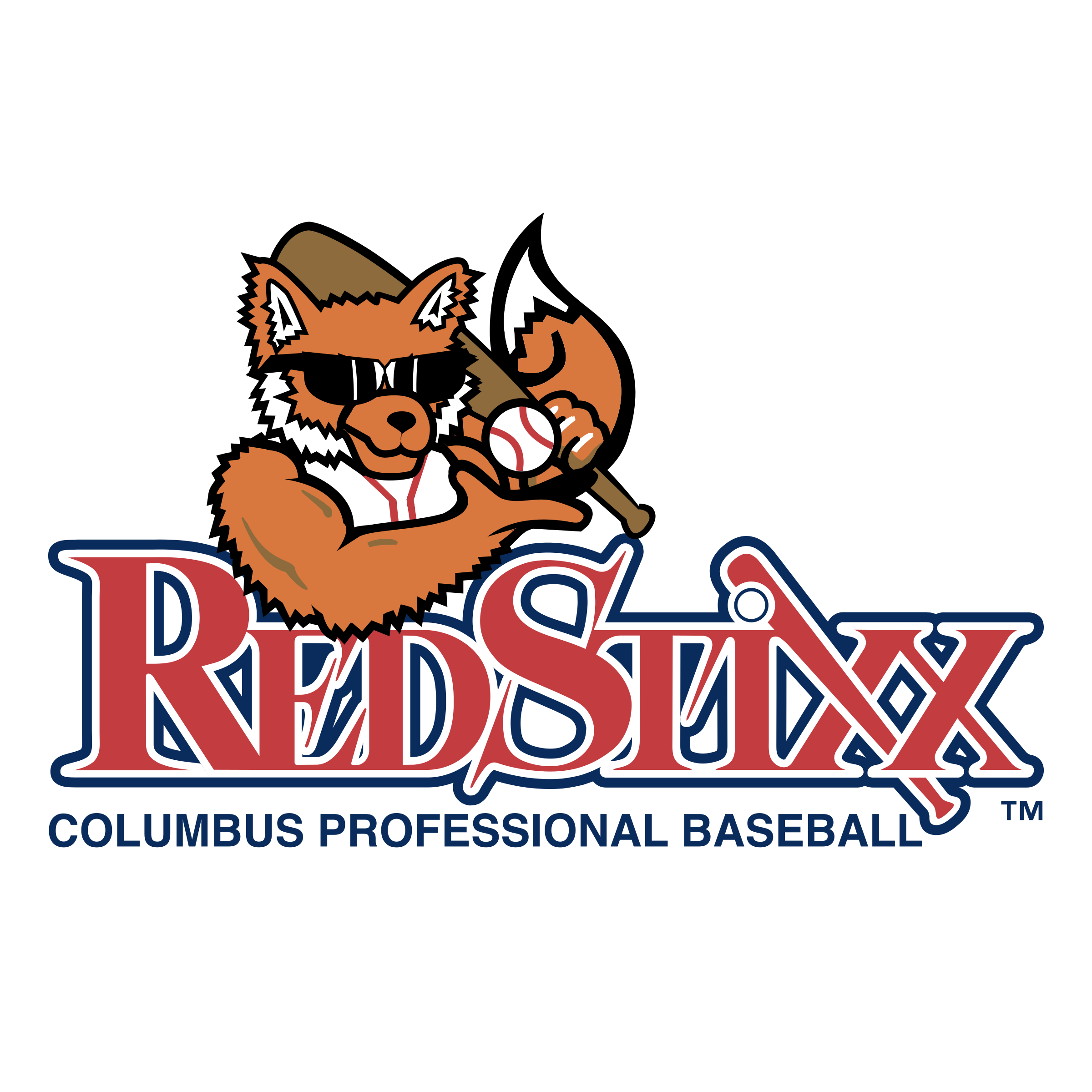 Columbus RedStixx Logo png transparent