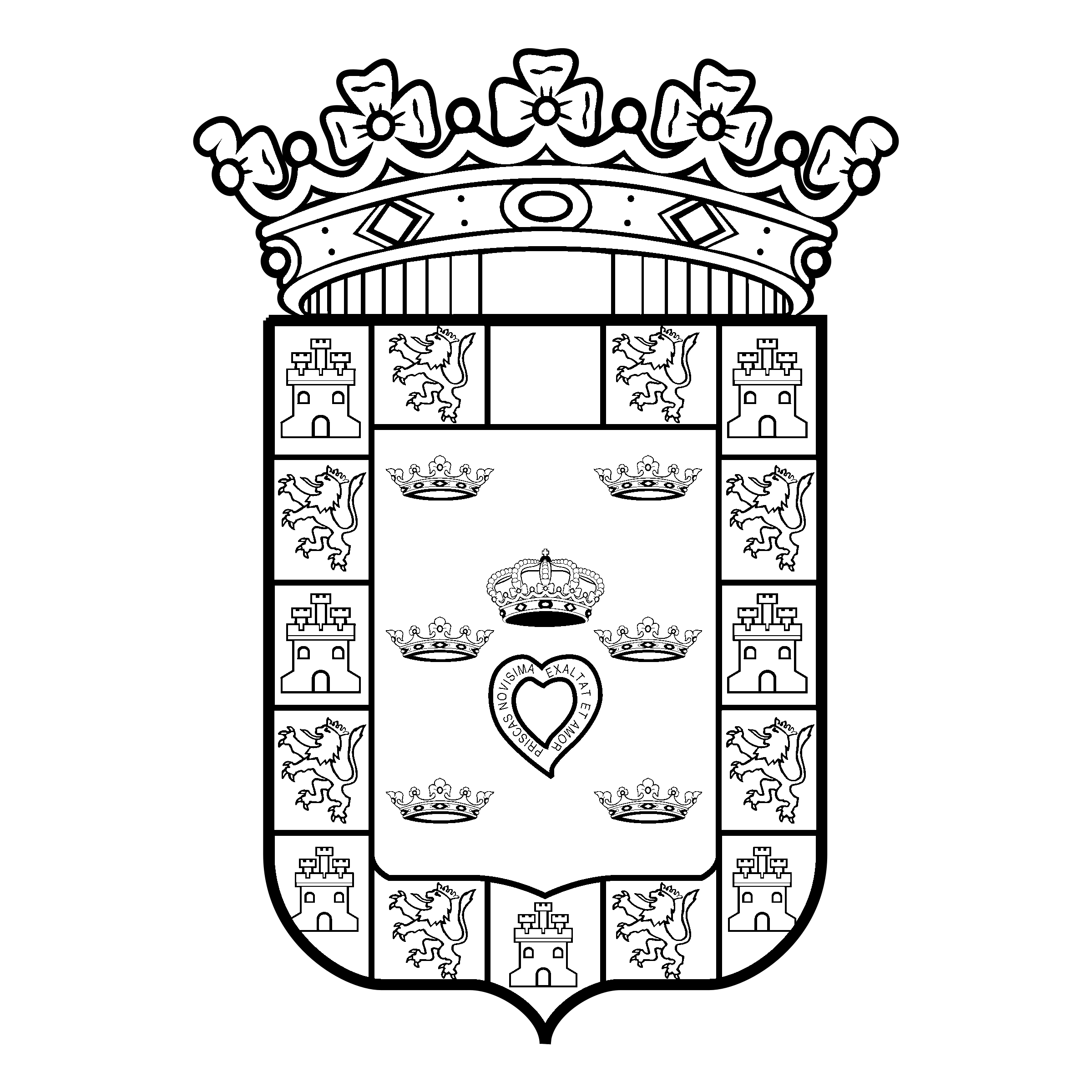 Comunidad de Murcia Logo black and white