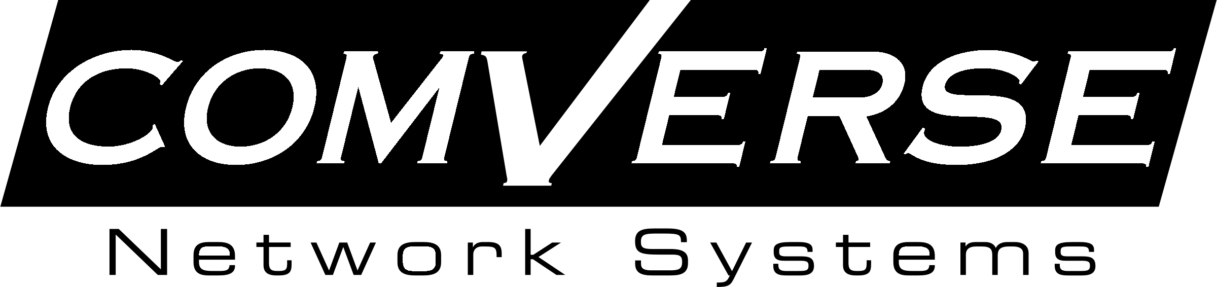 Comverse Logo black and white