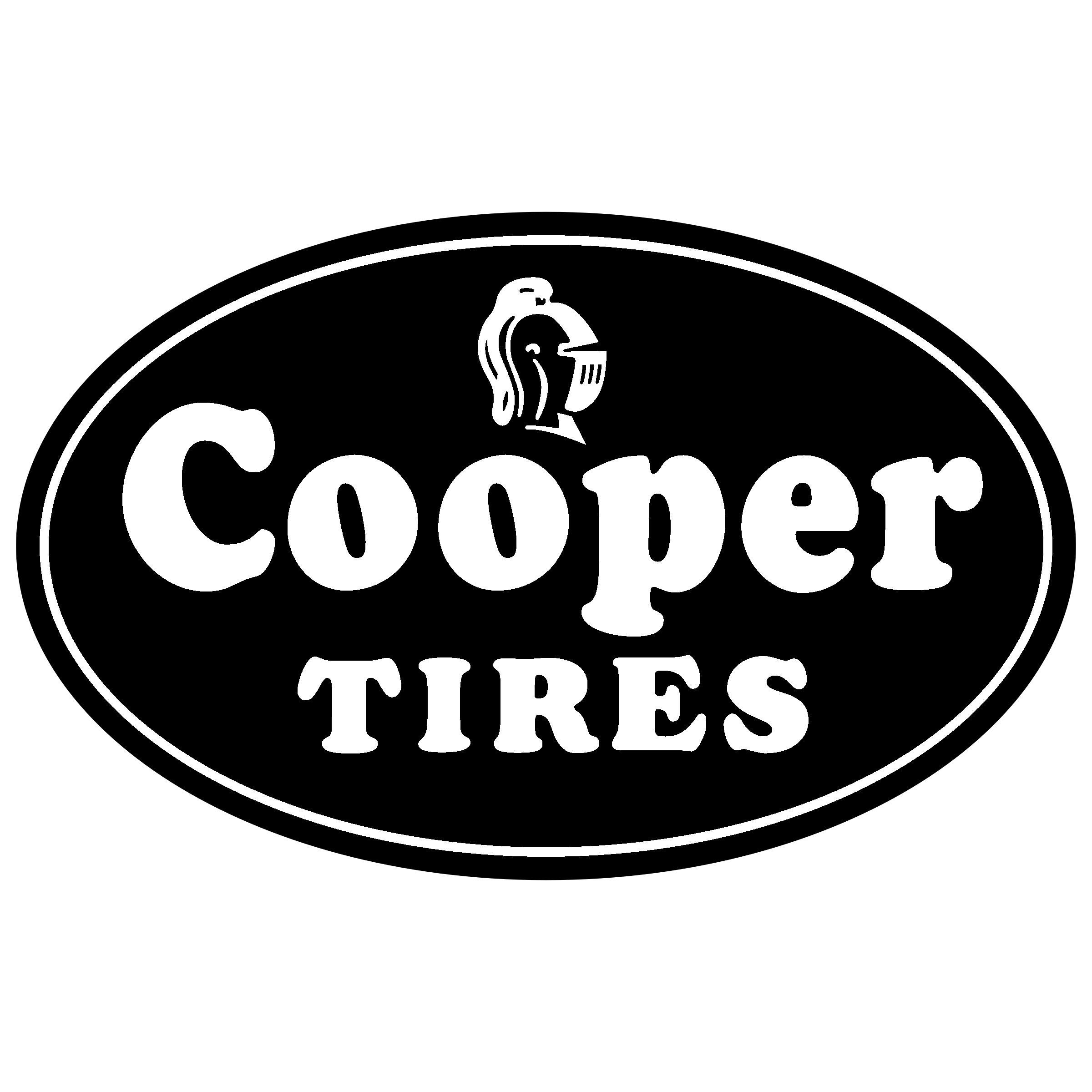 Cooper Tires Logo black and white