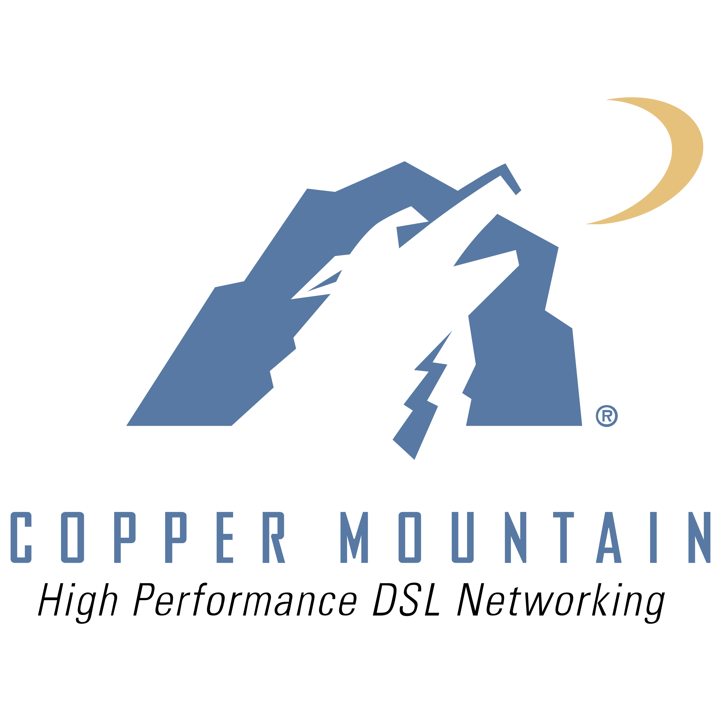 Copper Mountain Logo PNG Transparent & SVG Vector Freebie Supply