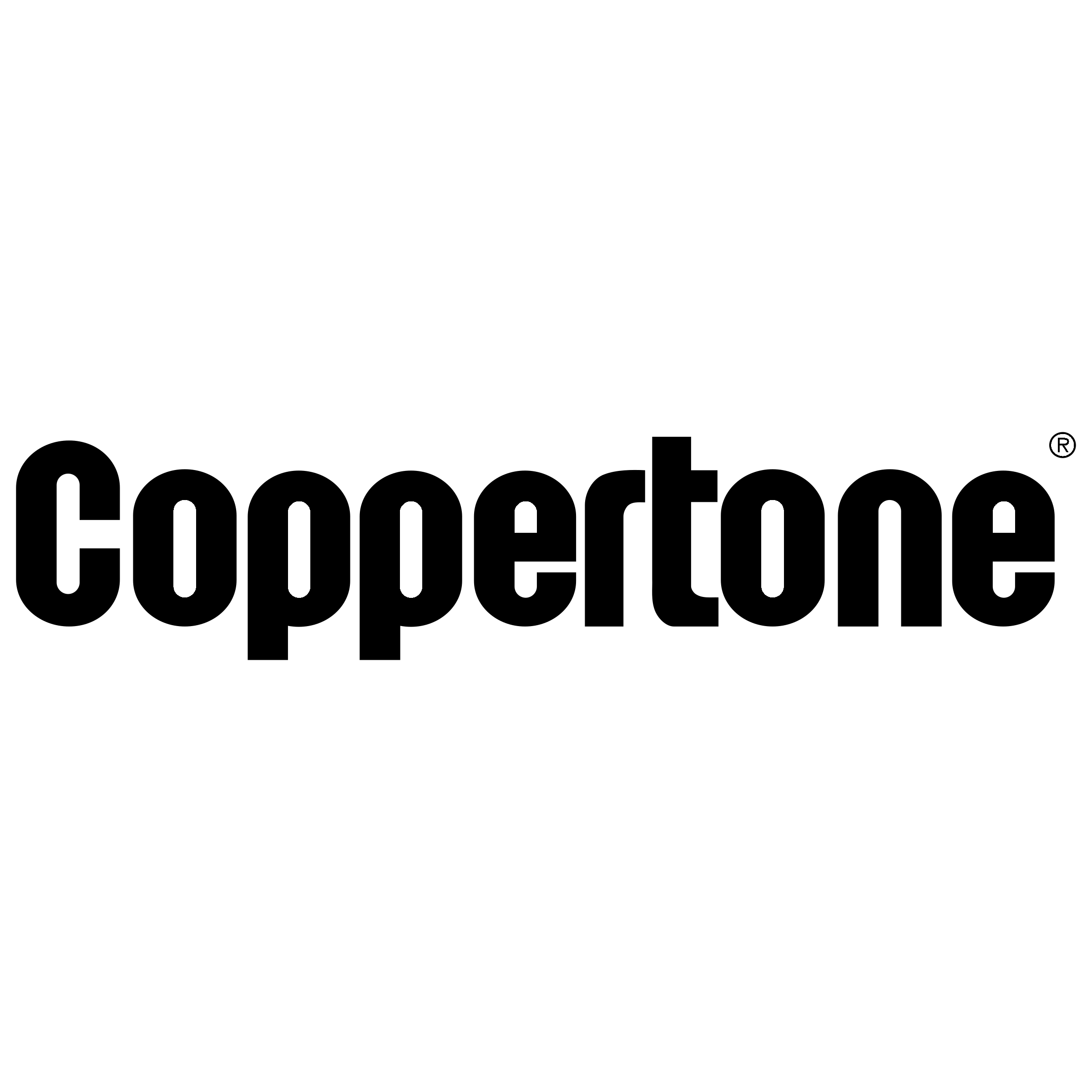 Coppertone 7275 Logo black and white