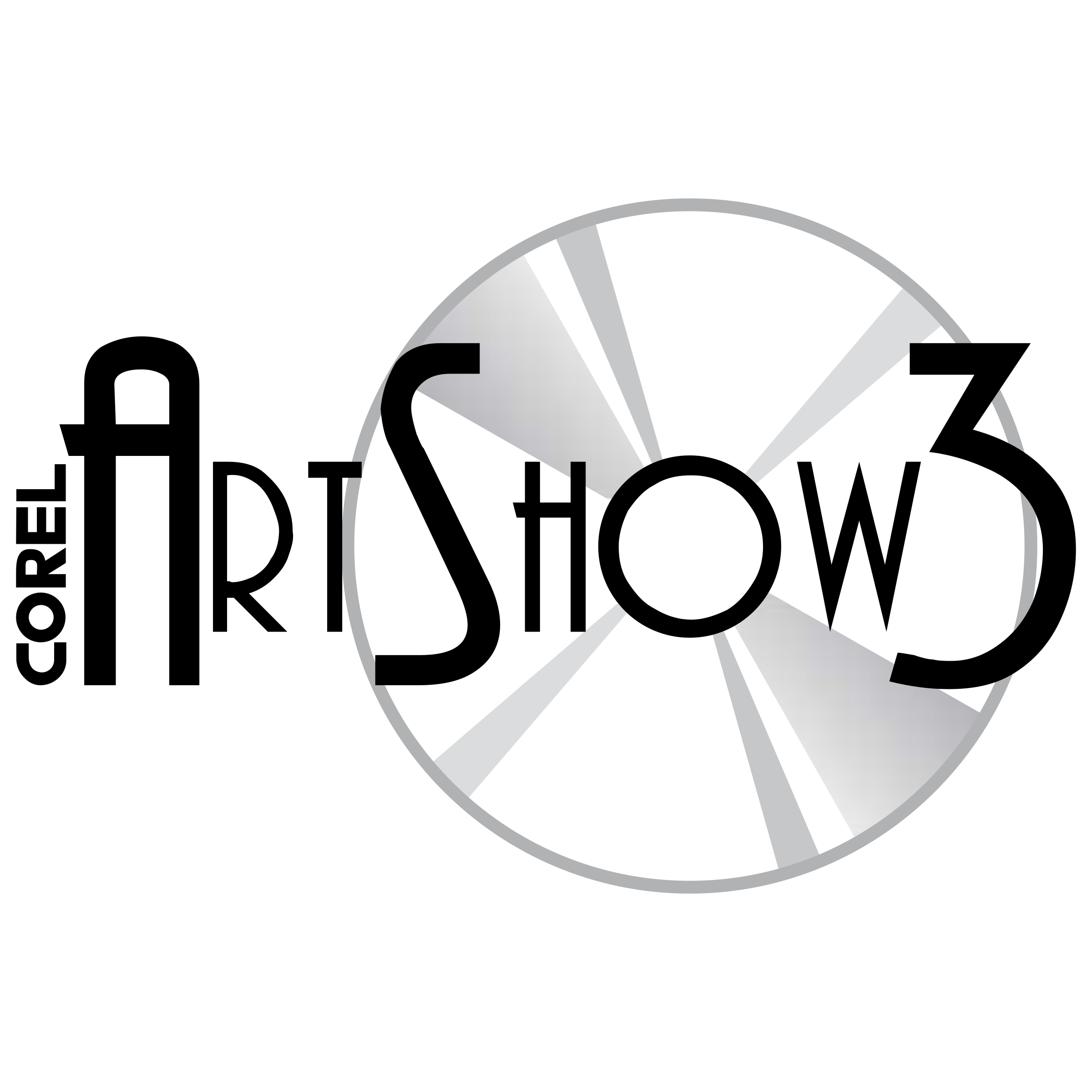 Corel ArtShow3 Logo png transparent