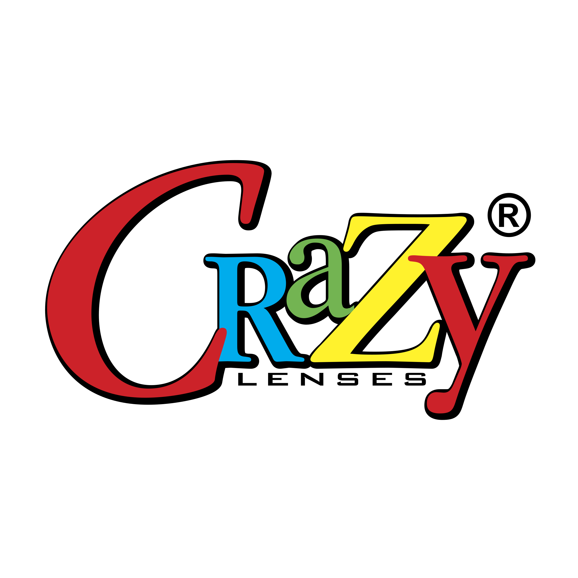 Crazy Lenses Logo PNG Transparent & SVG Vector Freebie Supply
