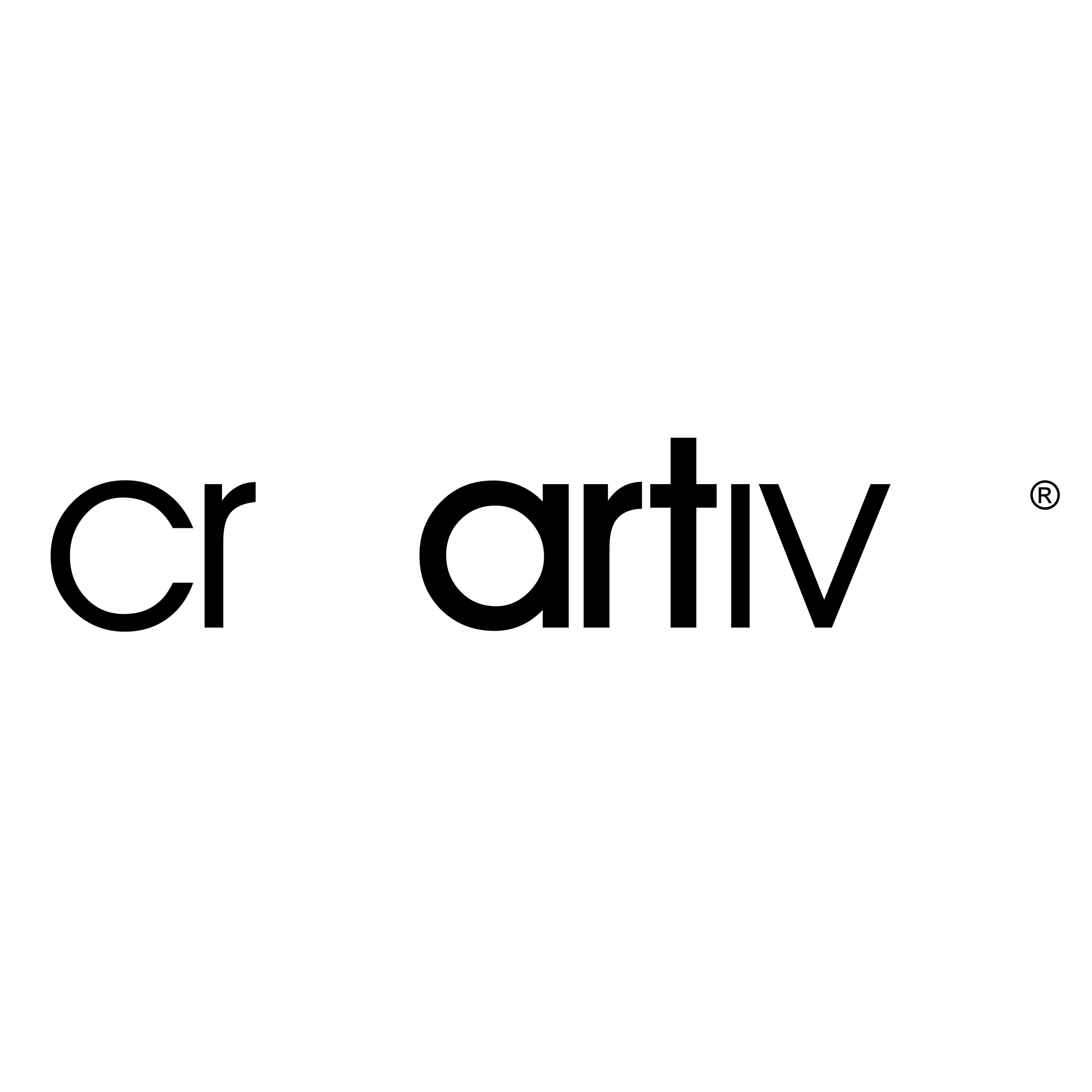 Creartive Logo black and white