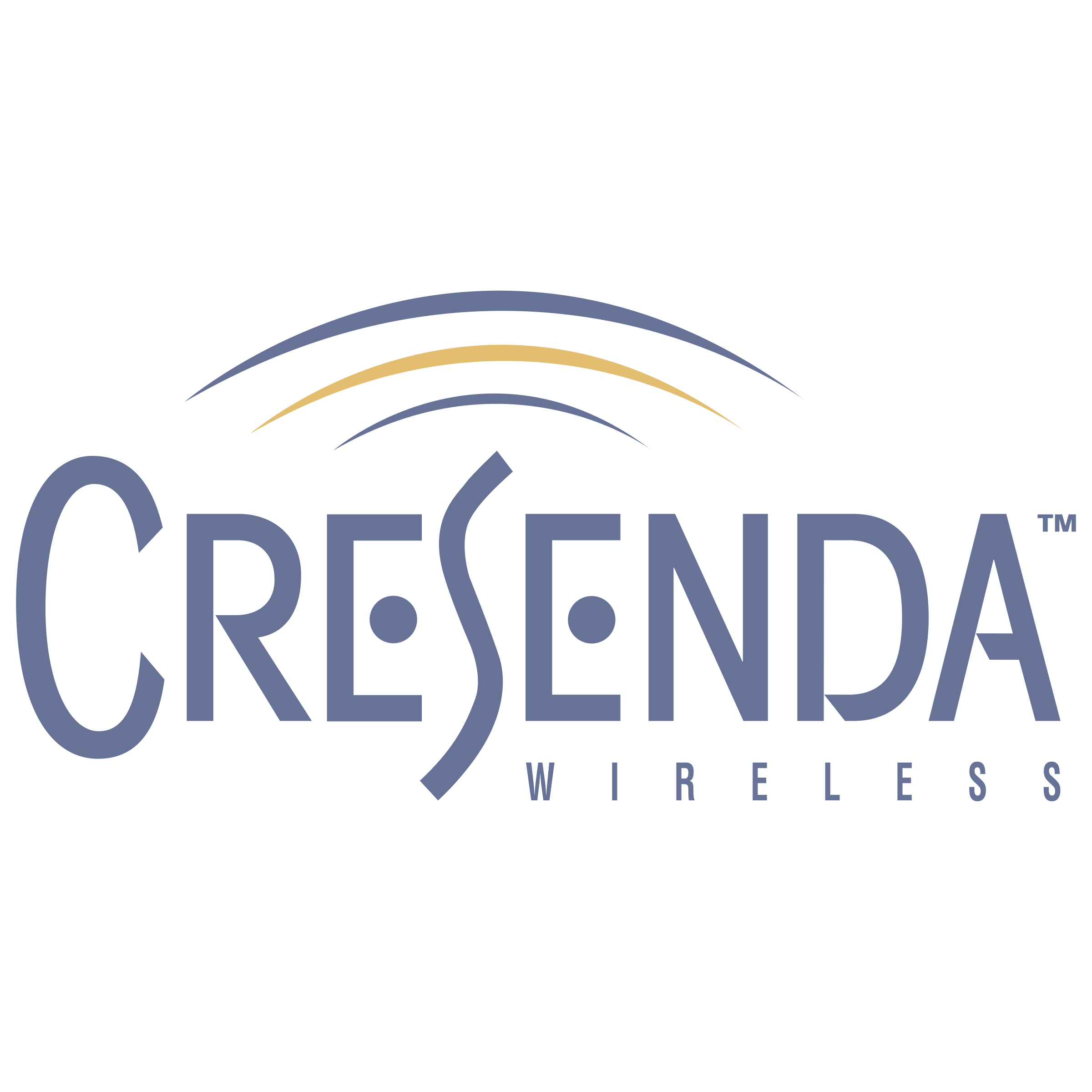 CreSenda Wireless Logo png transparent
