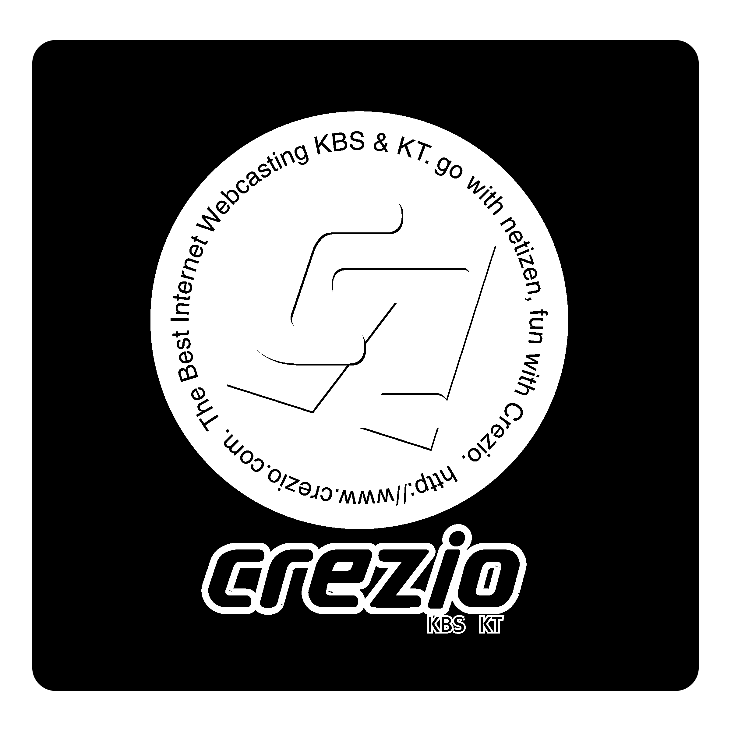 Crezio Logo black and white