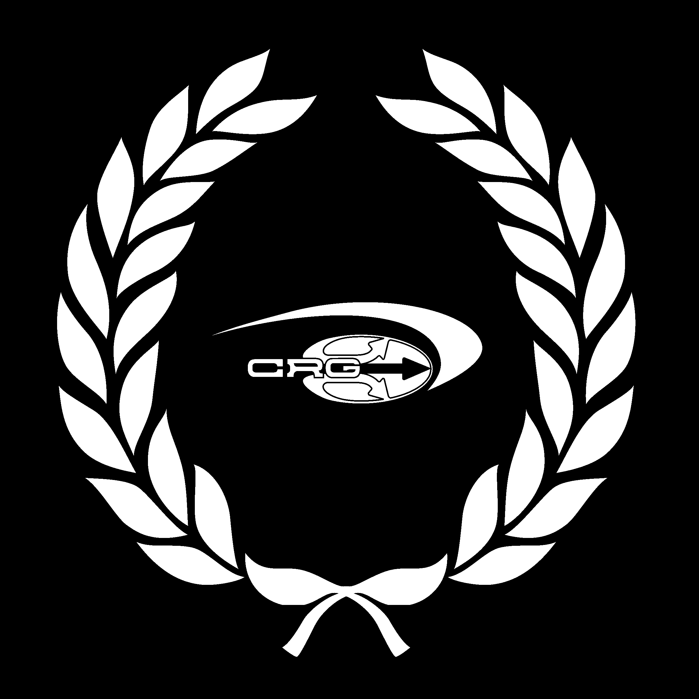 CRG Winning Instruments Logo black and white