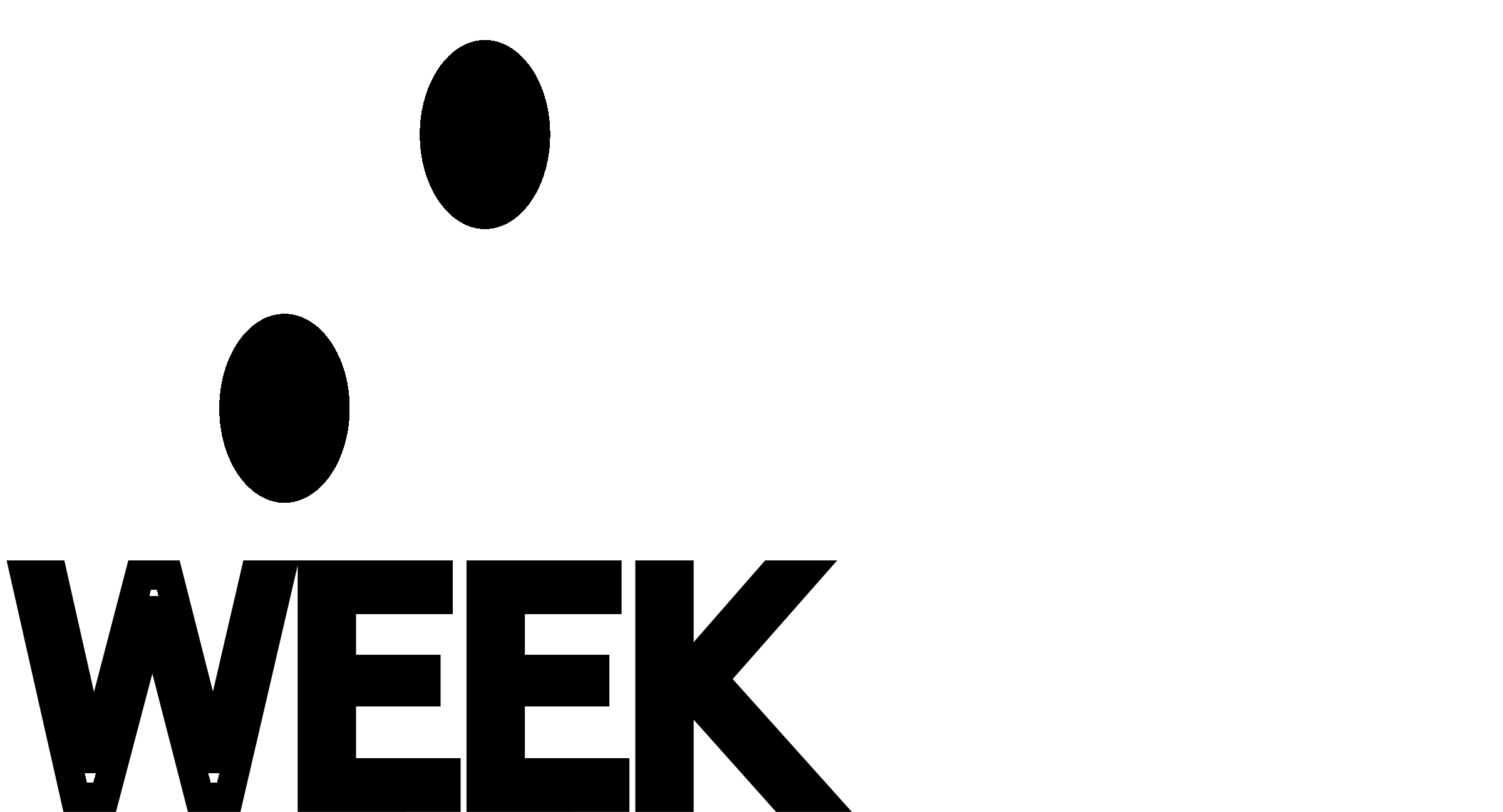 Crowd Sourcing Week Logo black and white