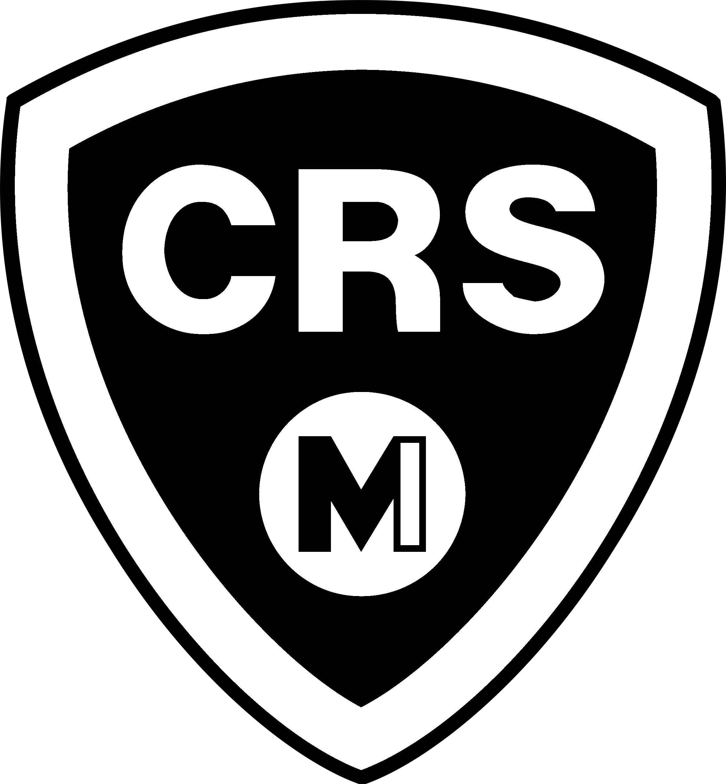 CRS Logo black and white