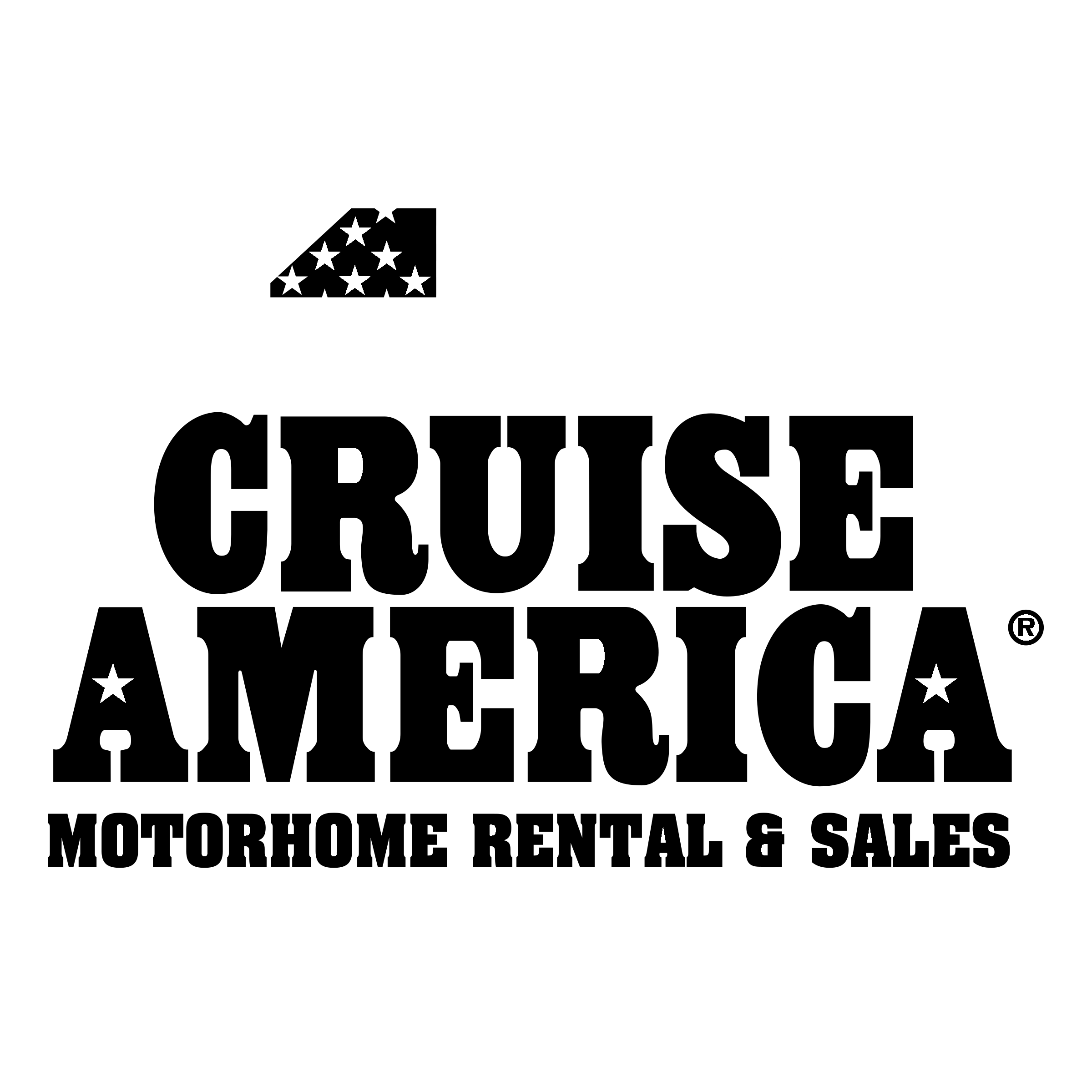 Cruise America Logo black and white
