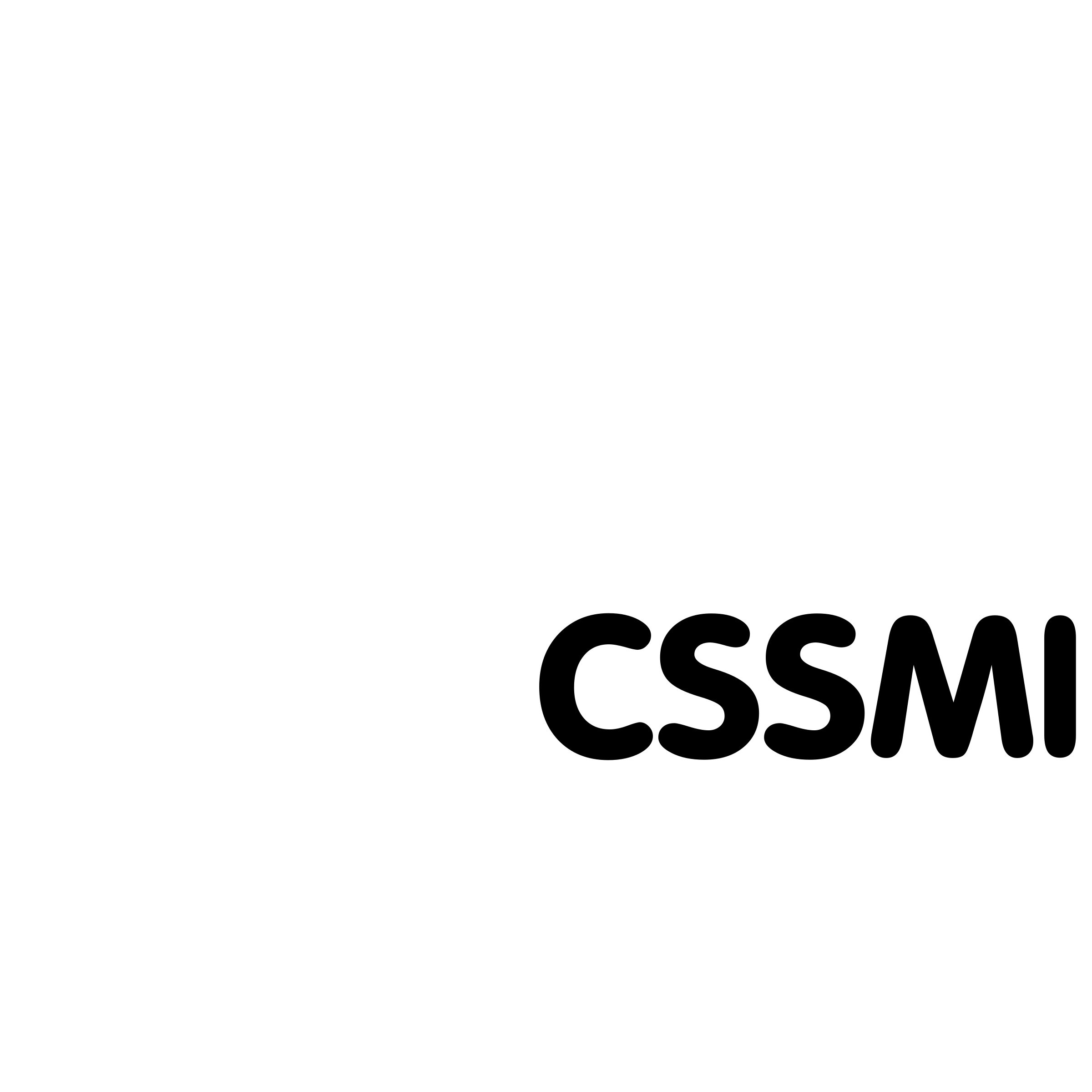 CSSMI Logo black and white
