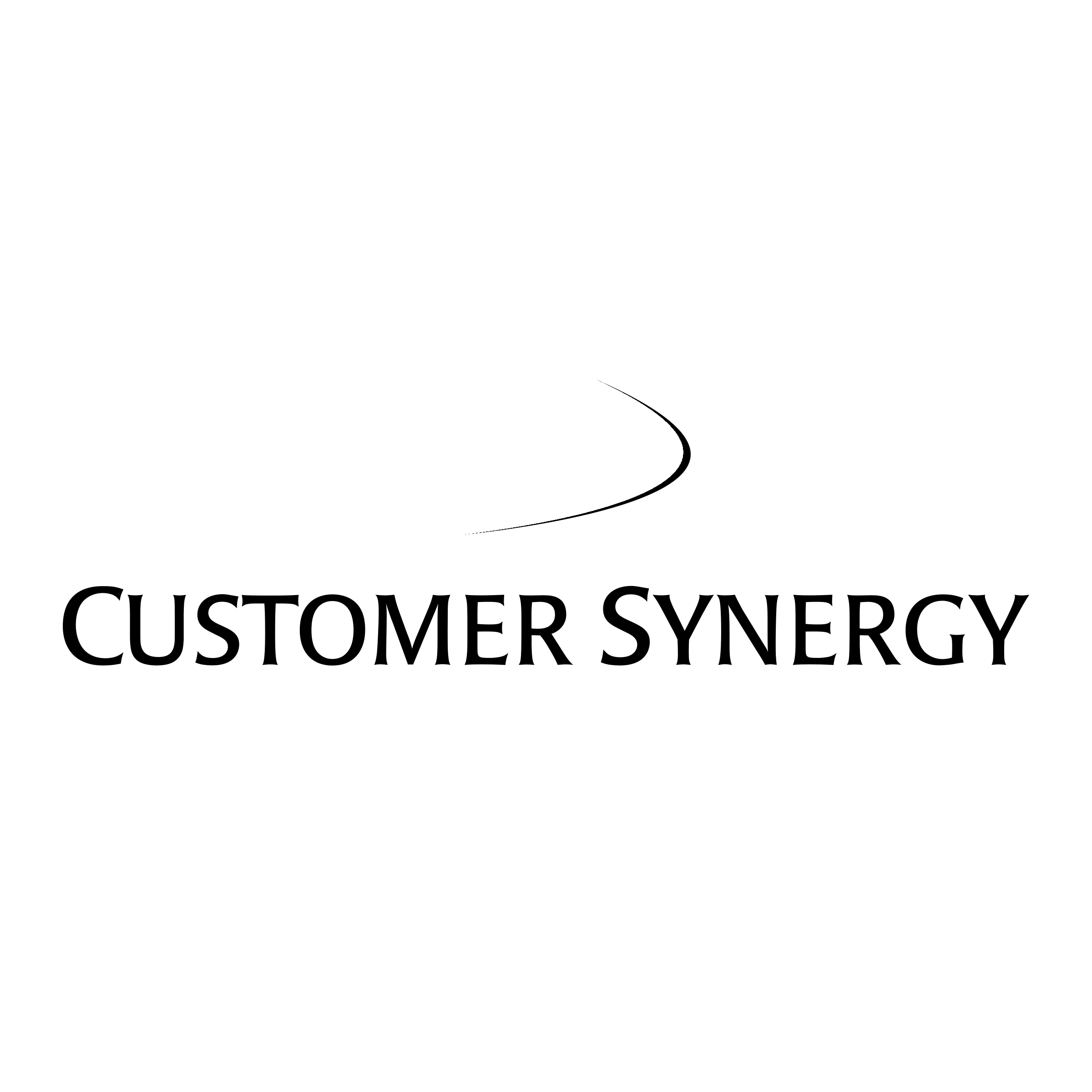 Customer Synergy Solutions Logo black and white