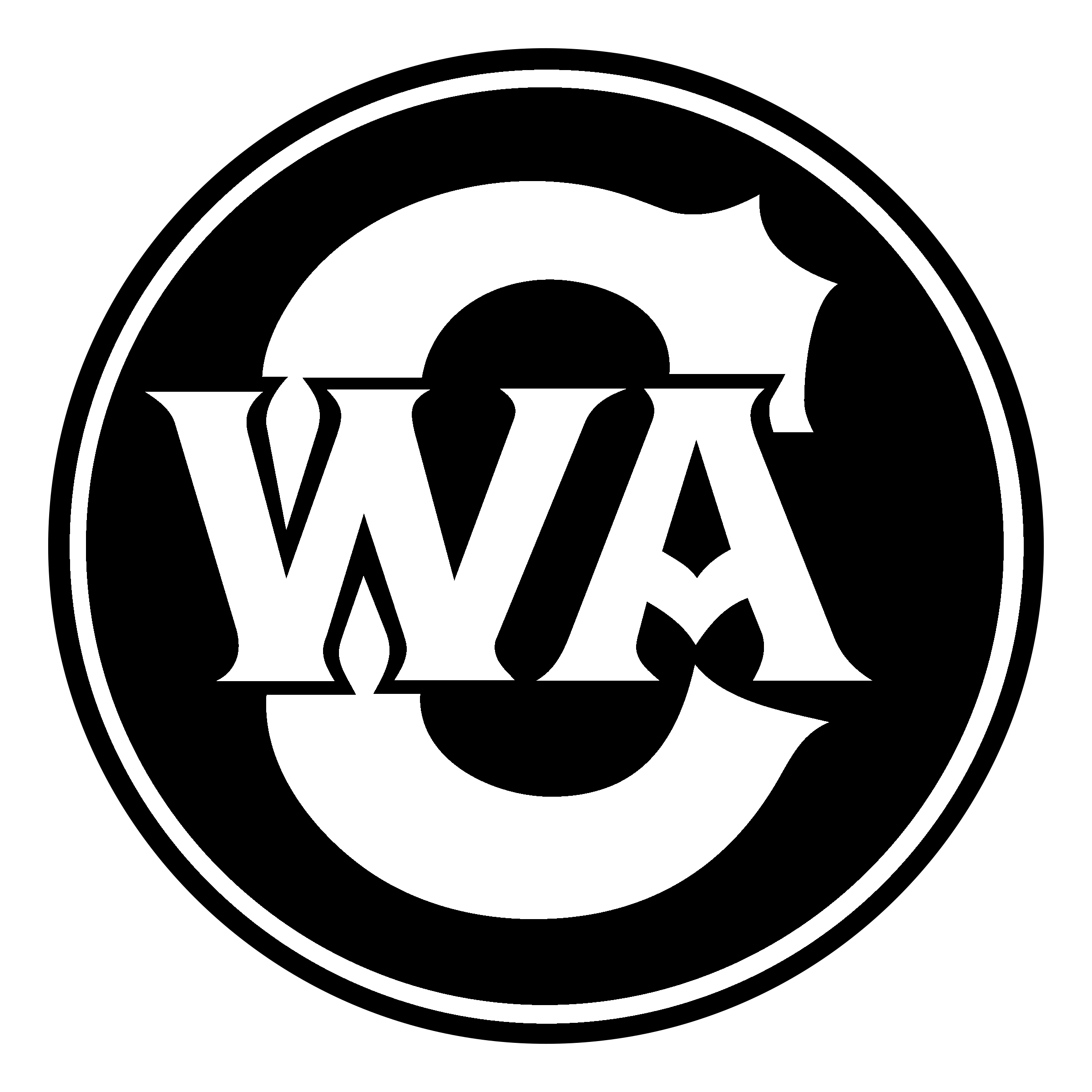 CWA Logo black and white