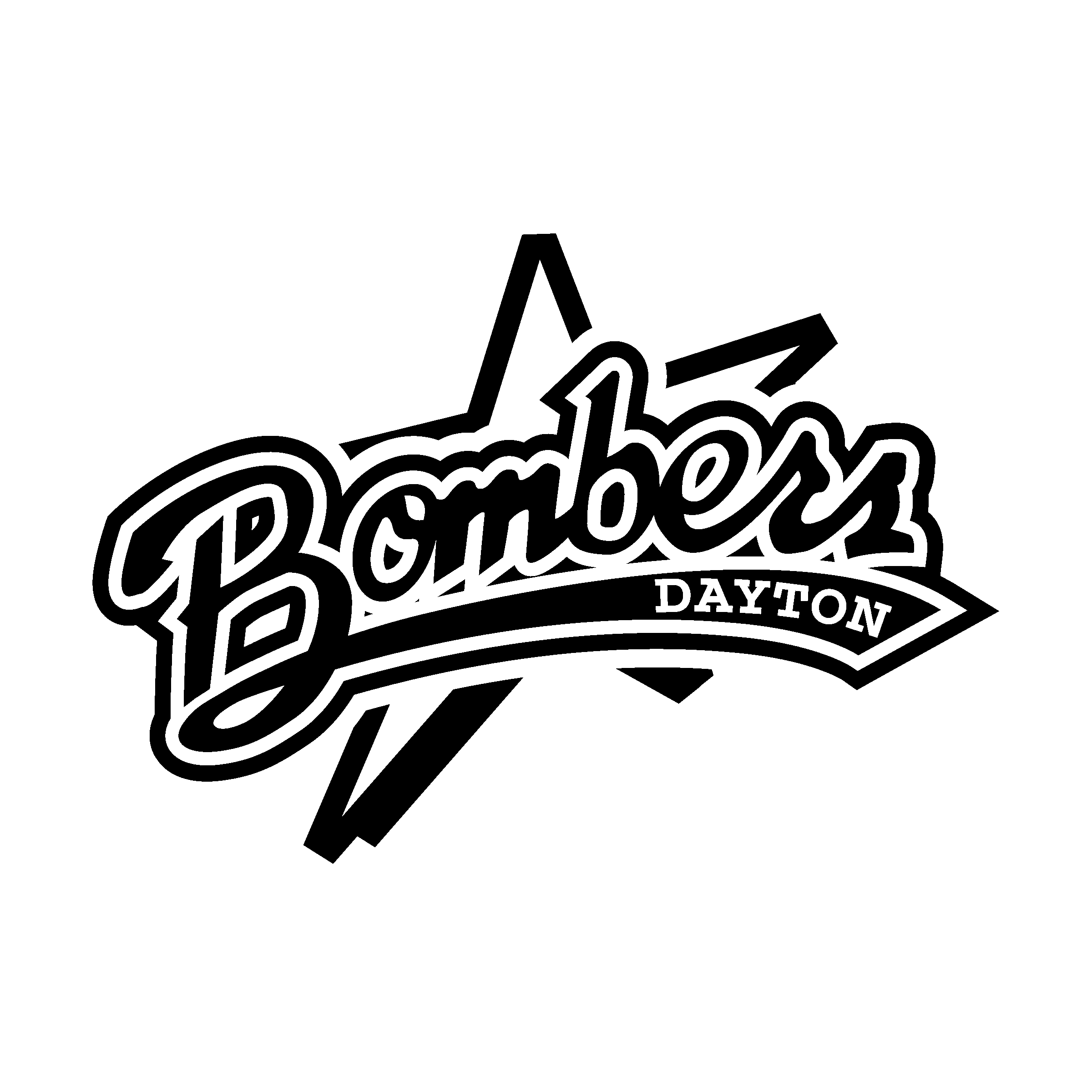 Dayton Bombers Logo PNG Transparent \u0026 SVG Vector - Freebie Supply, image size:2400x2400