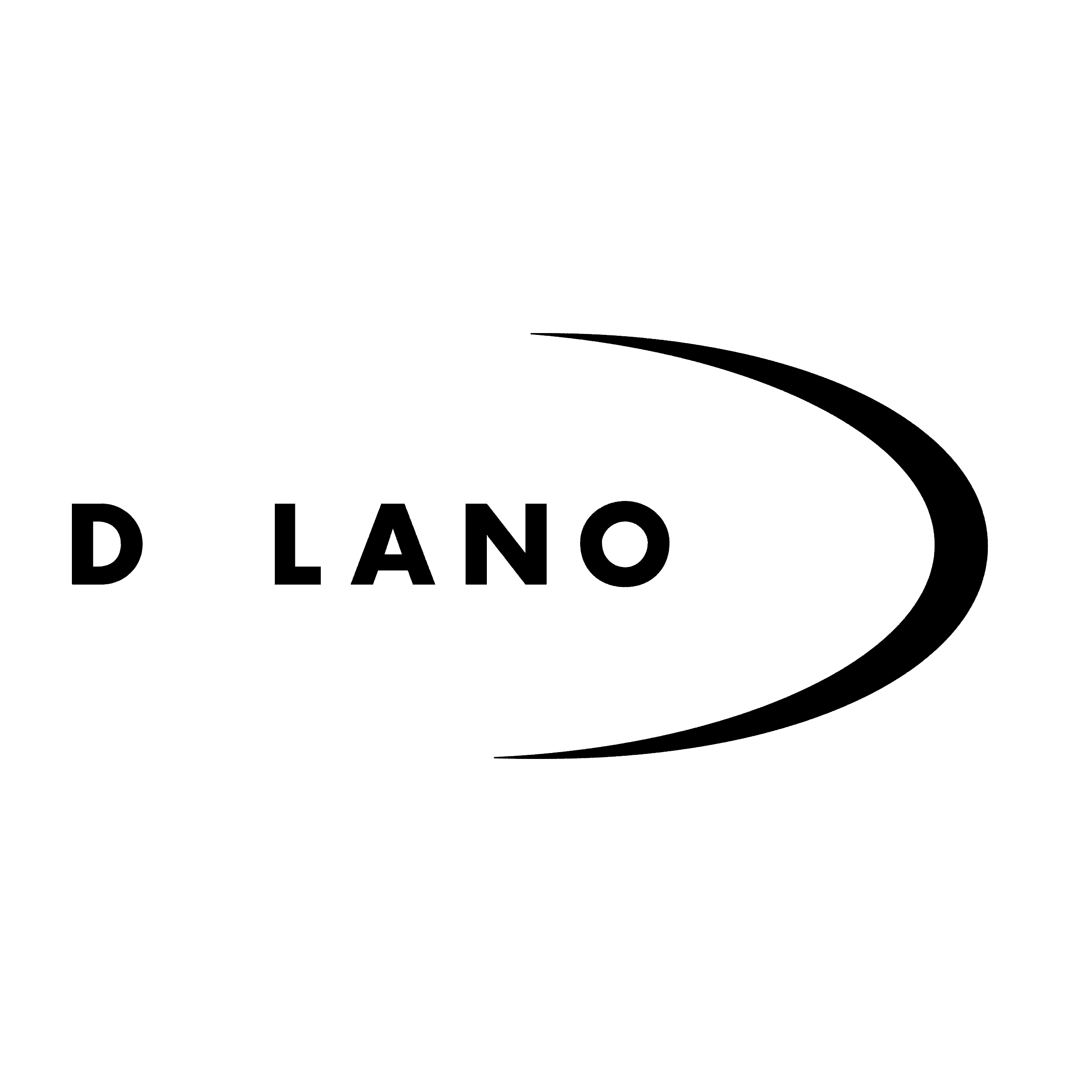 Delano Logo black and white