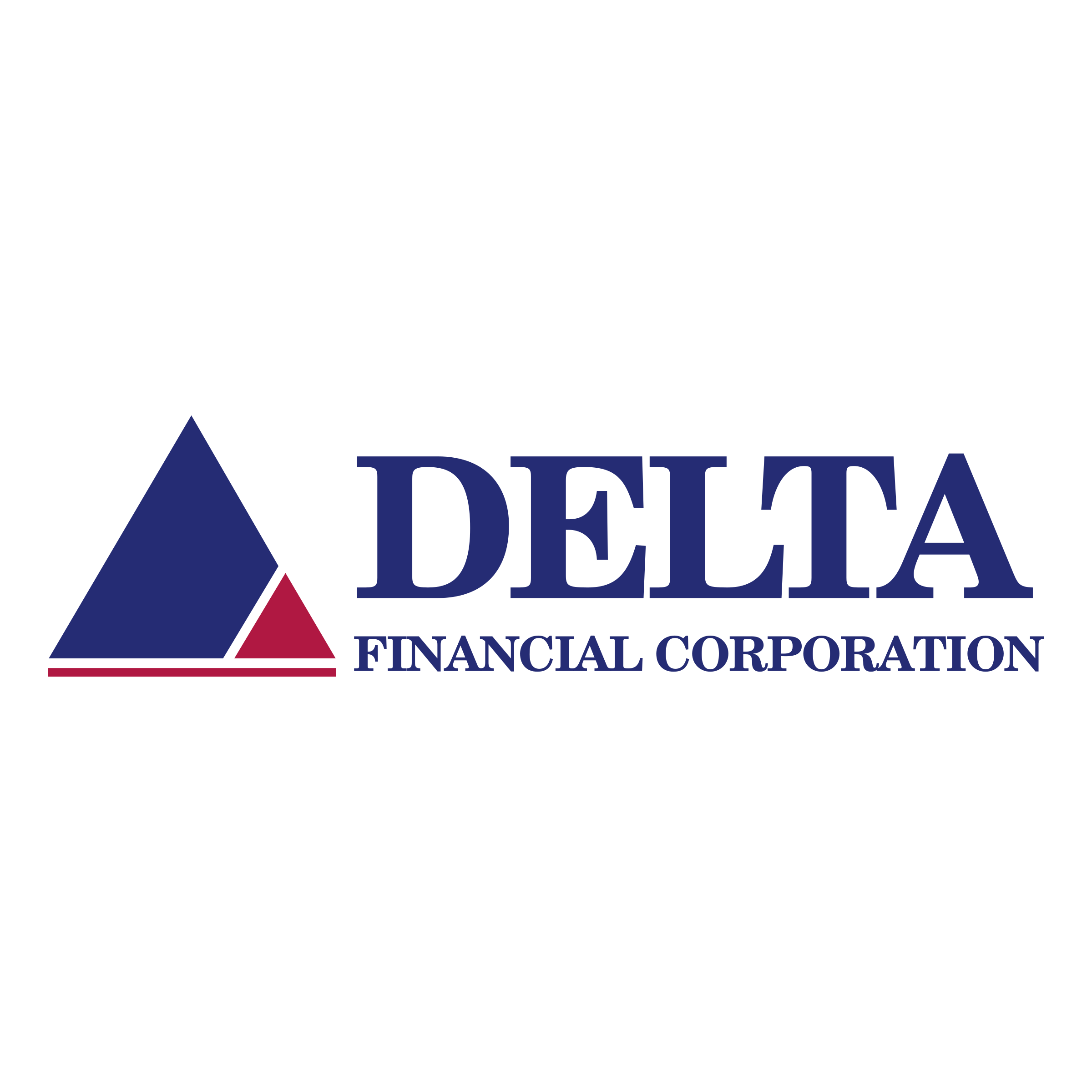 Delta Financial Corp Logo png transparent