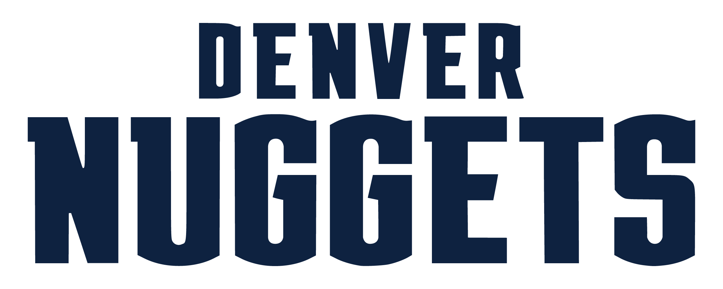 Denver Nuggets logo font