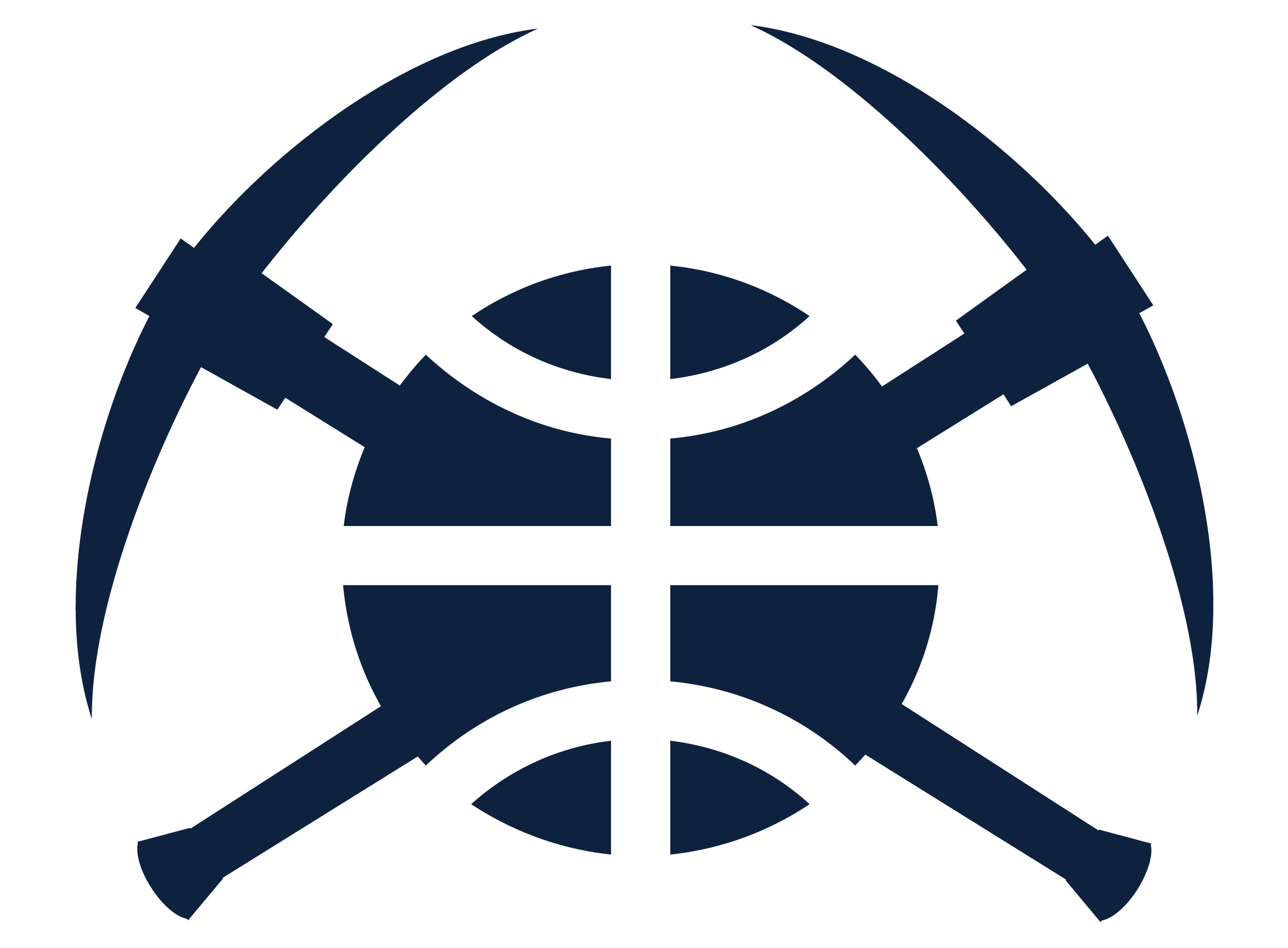 Denver Nuggets Pickaxe logo