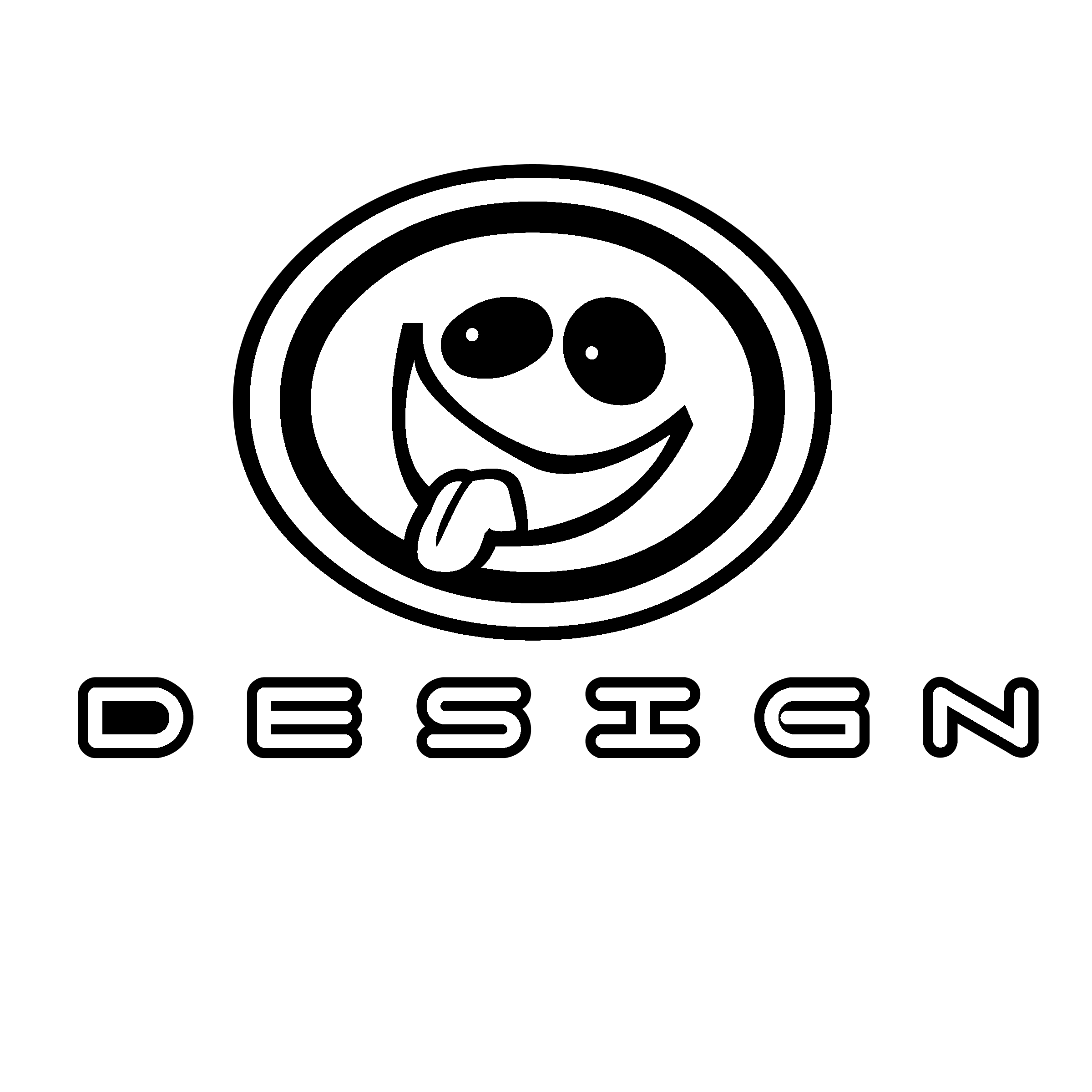 design lukestudio Logo black and white