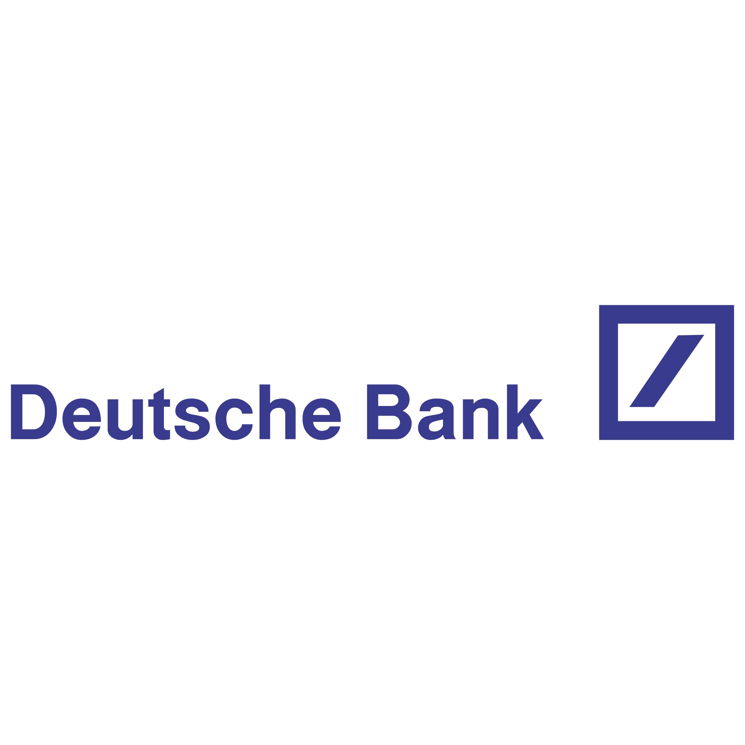 Deutsche Bank Logo png transparent