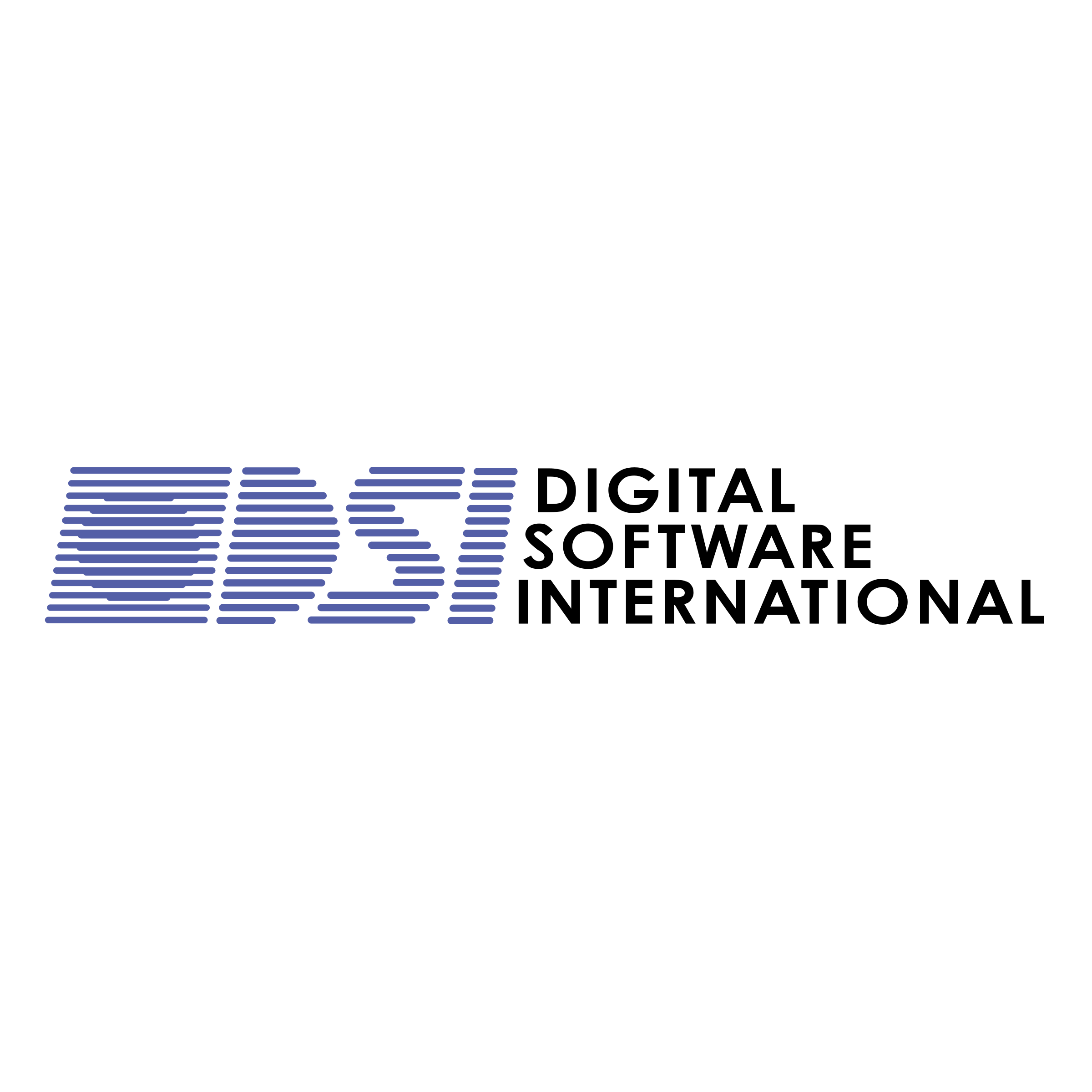 Digital Software International Logo png transparent