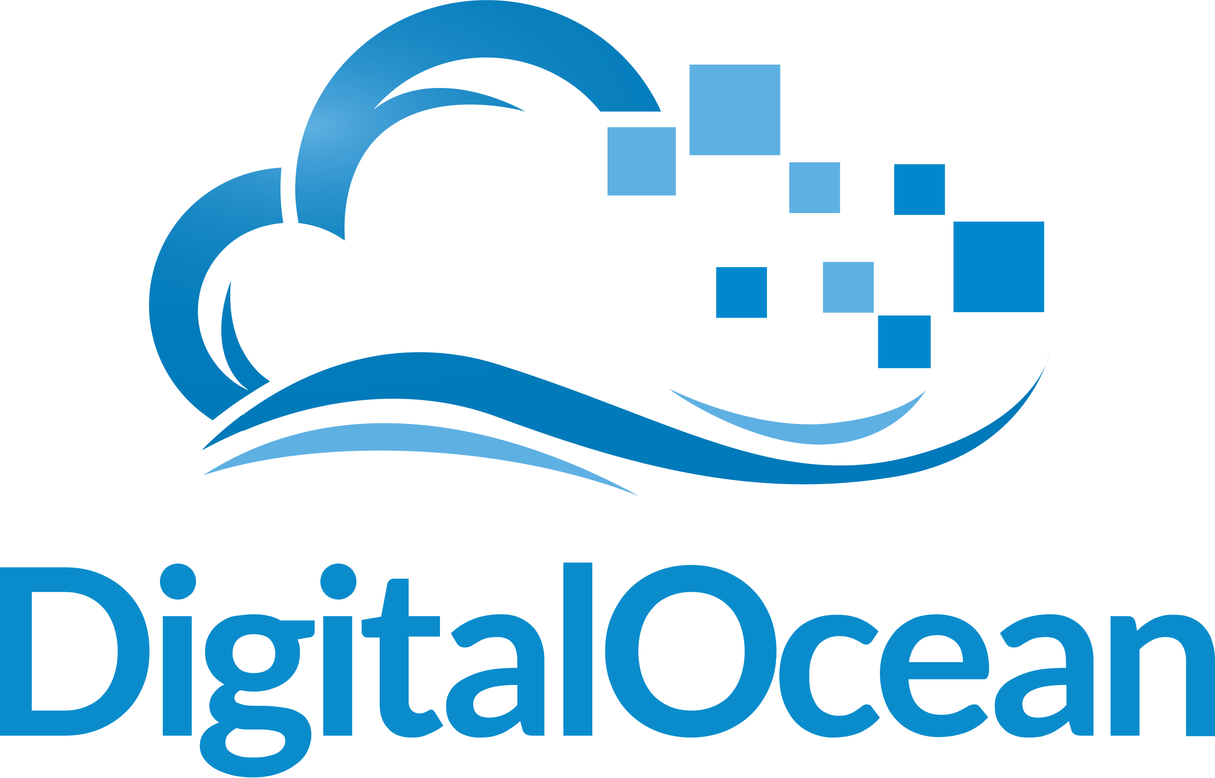 DigitalOcean Logo PNG Transparent & SVG Vector Freebie Supply