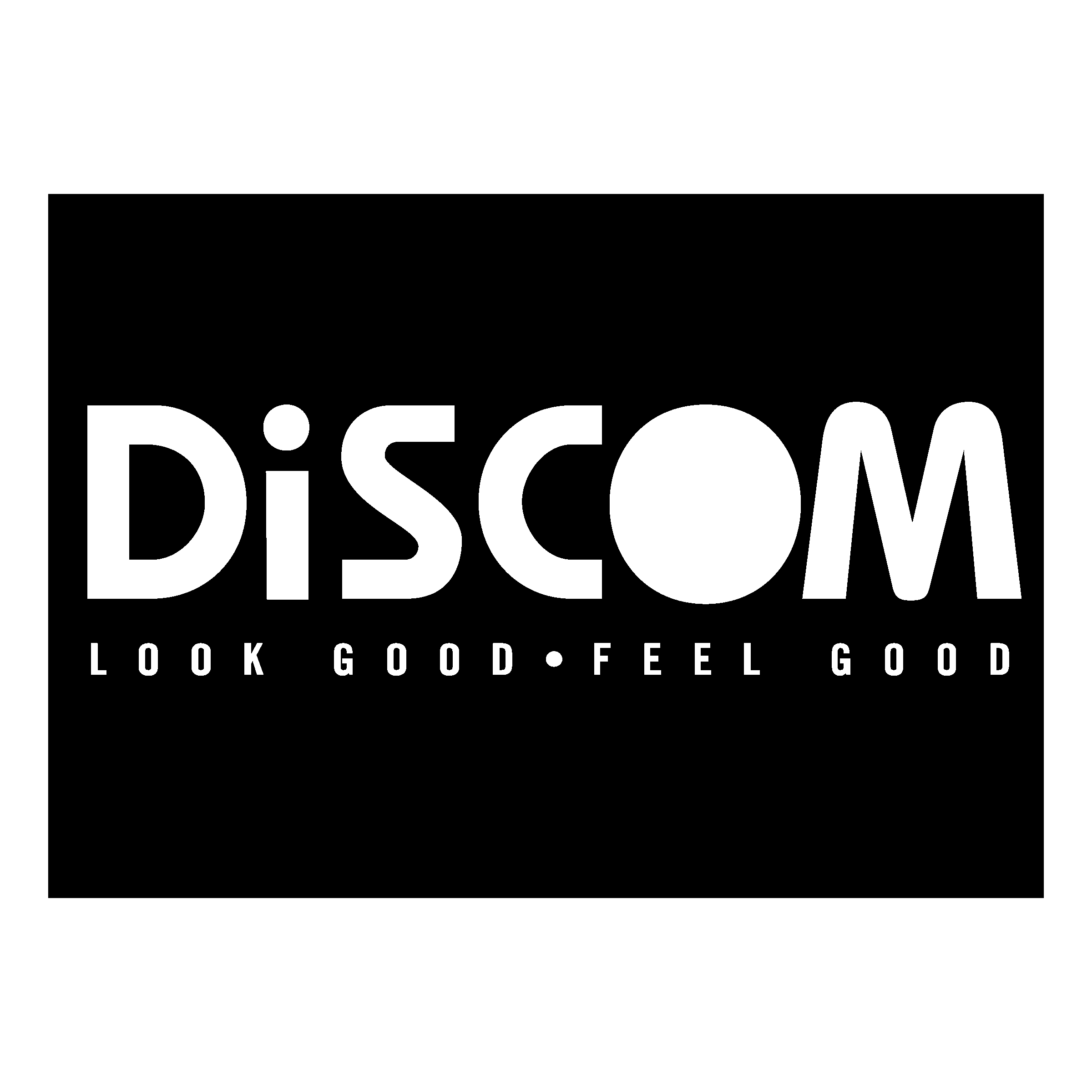 Discom Logo black and white