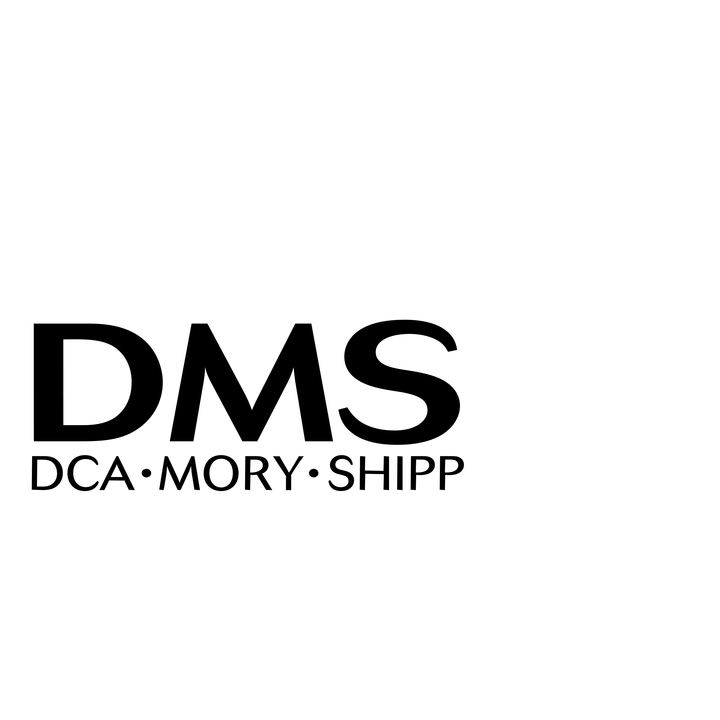 DMS Logo black and white