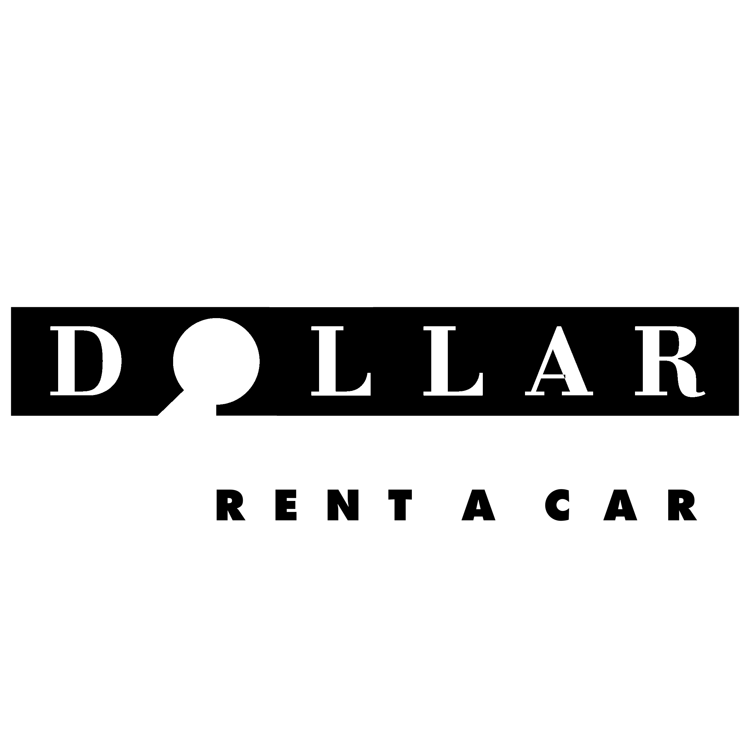Dollar Rent A Car Logo PNG Transparent & SVG Vector Freebie Supply