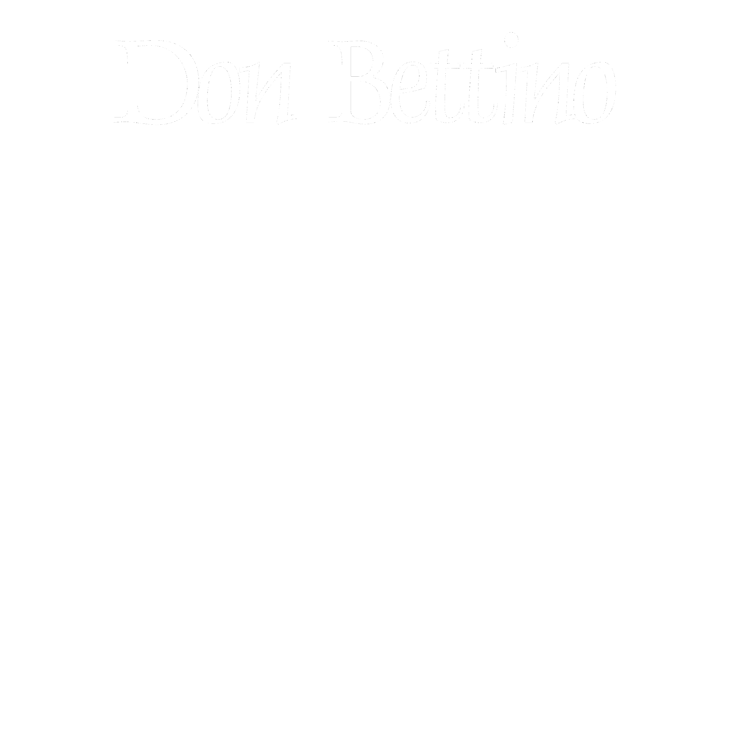 Don Bettino Logo black and white