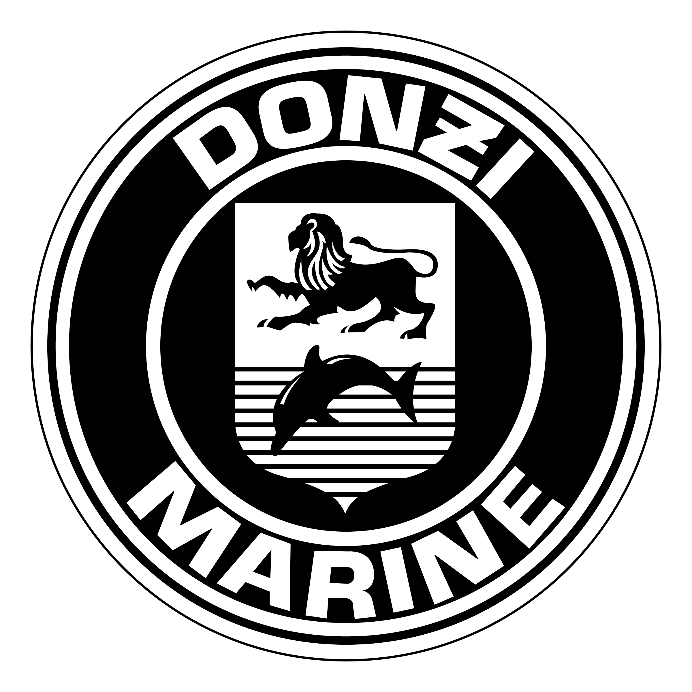 Donzi Marine Logo png transparent