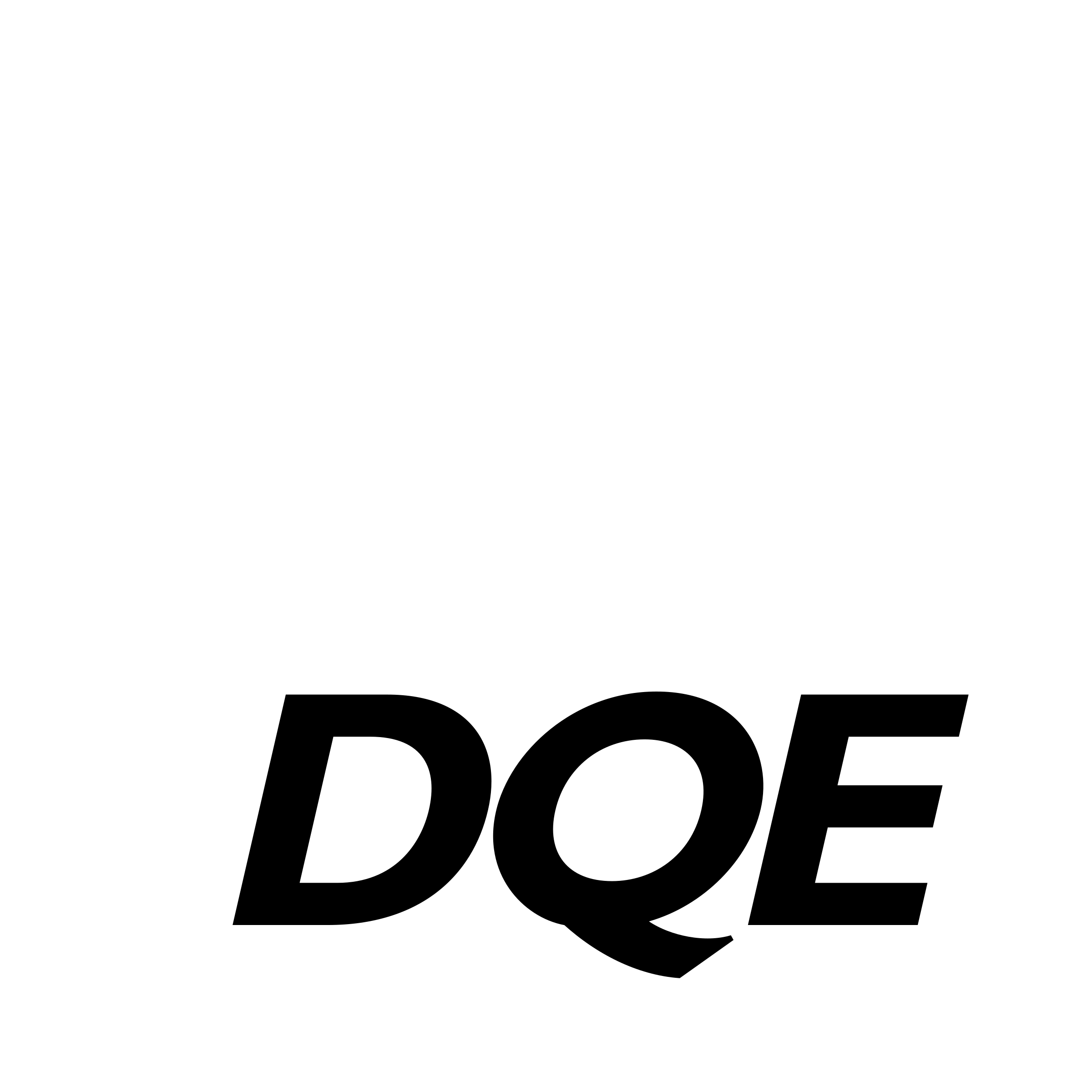 DQE Logo black and white