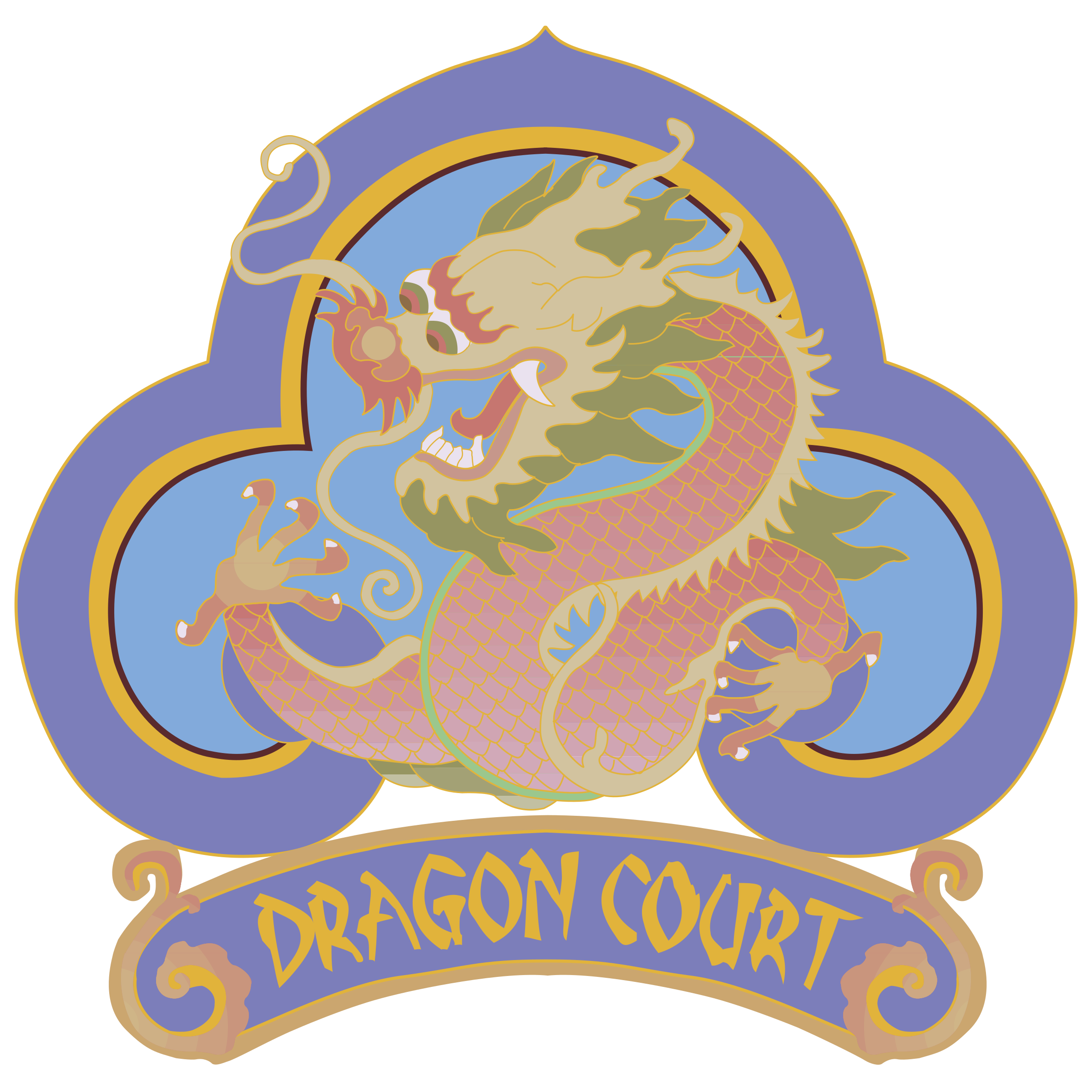 Dragon Court Logo png transparent