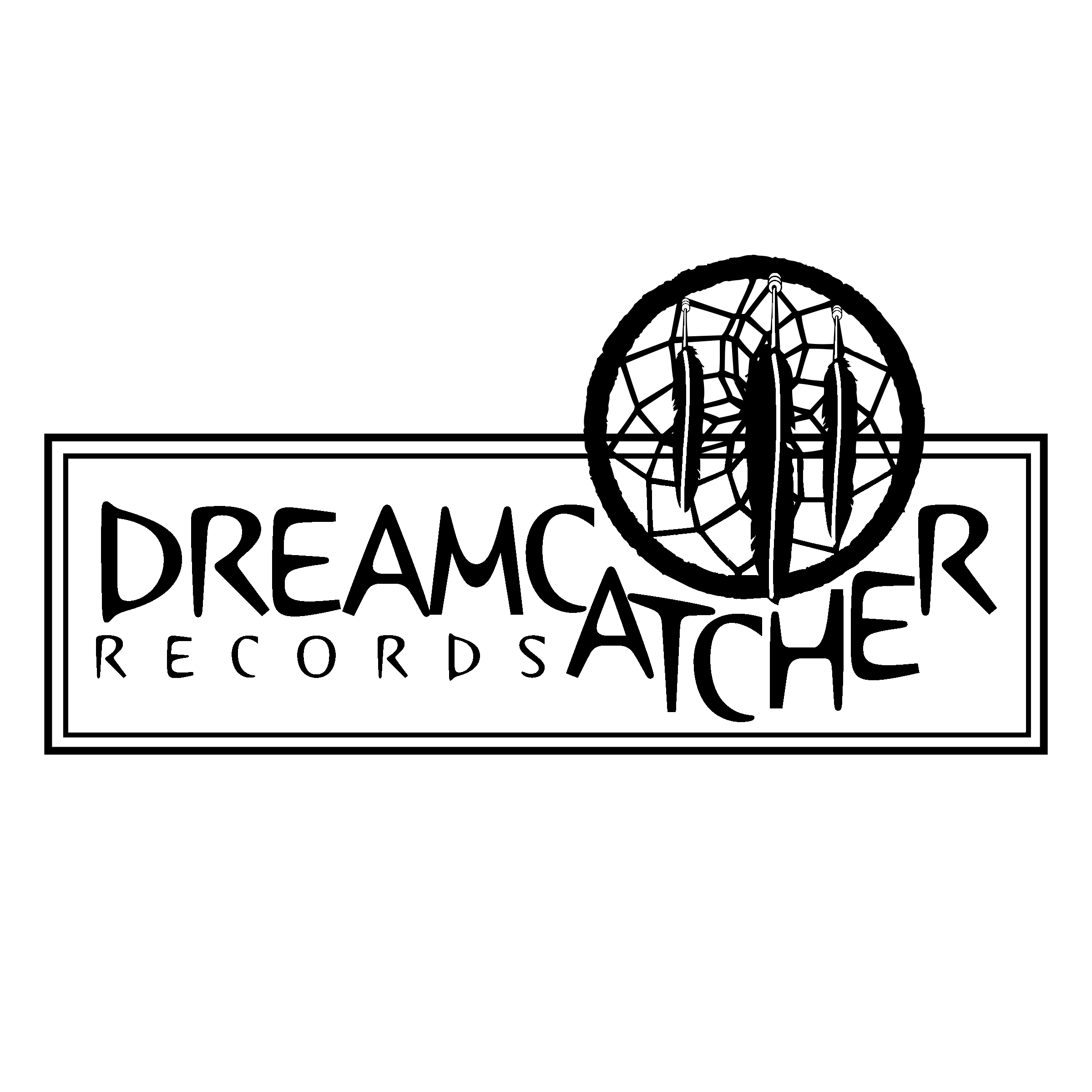 Dreamcatcher Records Logo black and white