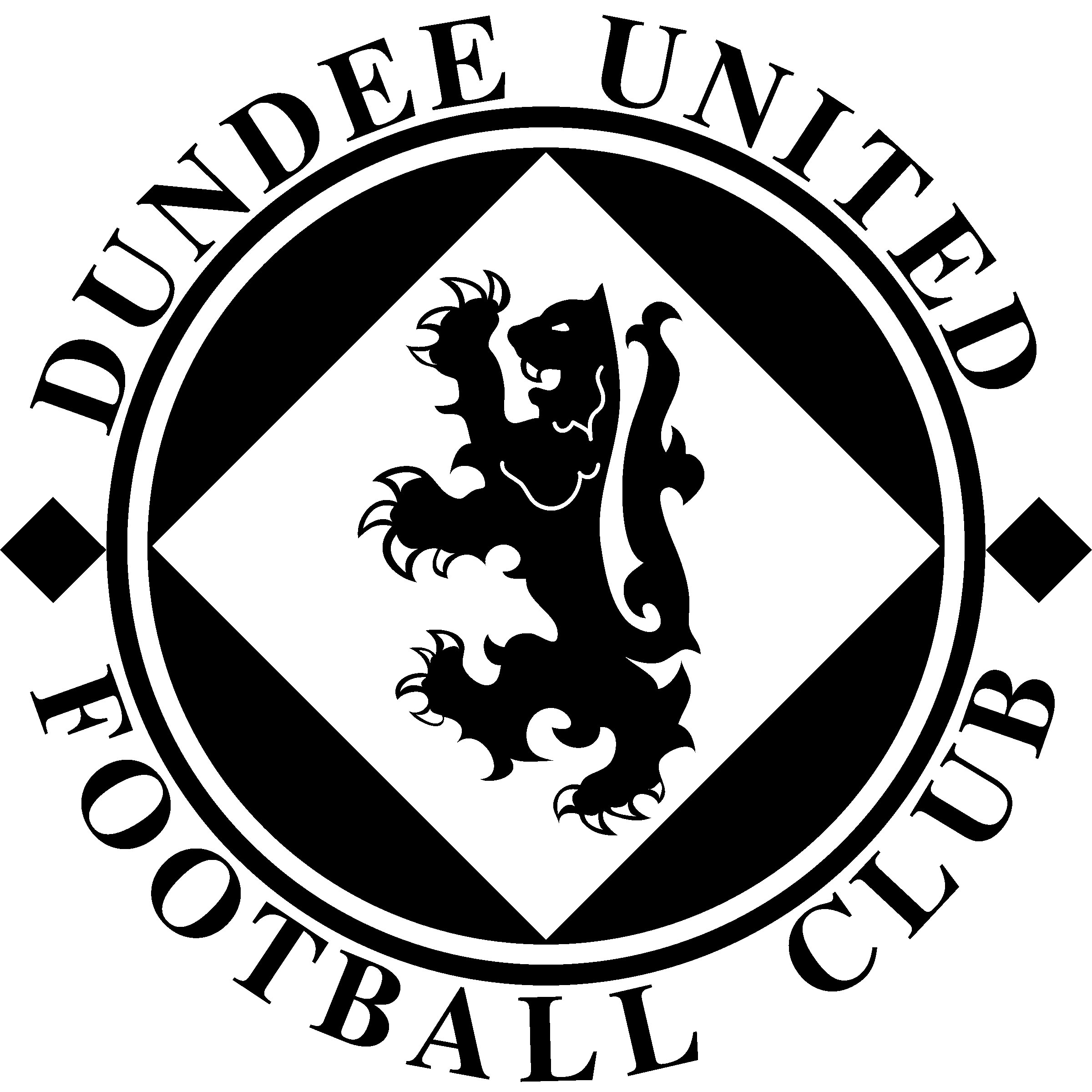 Dundee 1 Logo black and white