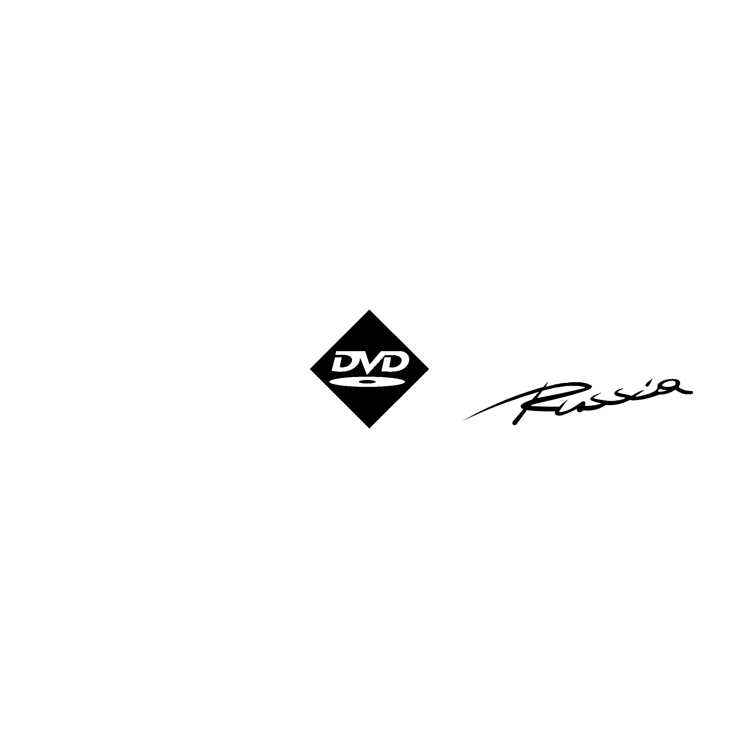 DVD Alliance Russia Logo black and white